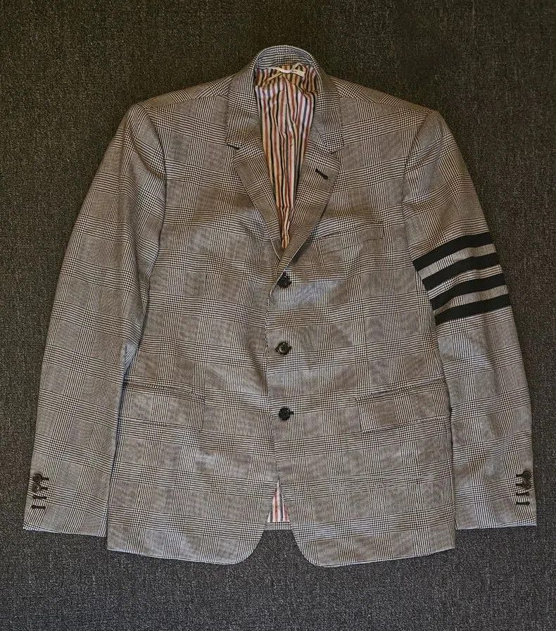 Thom Browne Thom Browne Houndstooth Wool Blazer. Size US M / EU 48-50 / 2 - 2 Thumbnail