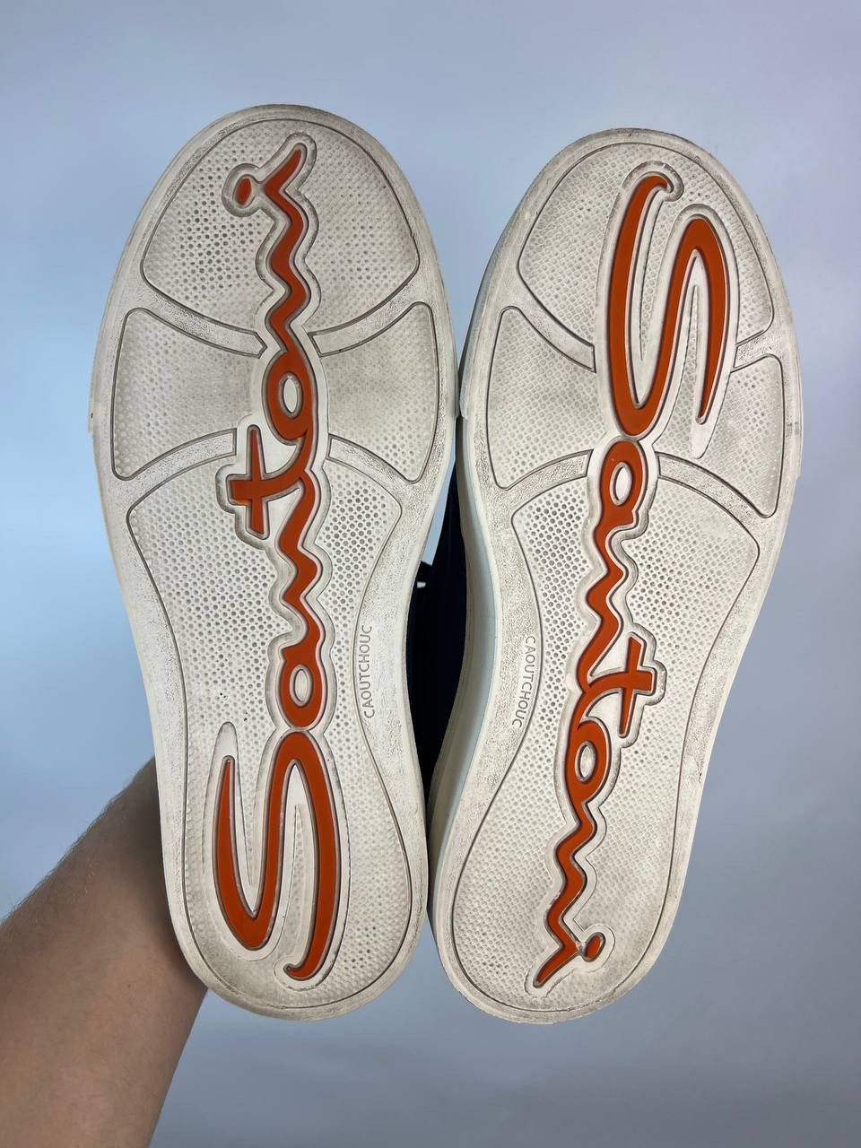 Santoni Vintage luxury italian designer santoni sneakers Sz US 7 Size US 7 / EU 40 - 8 Thumbnail