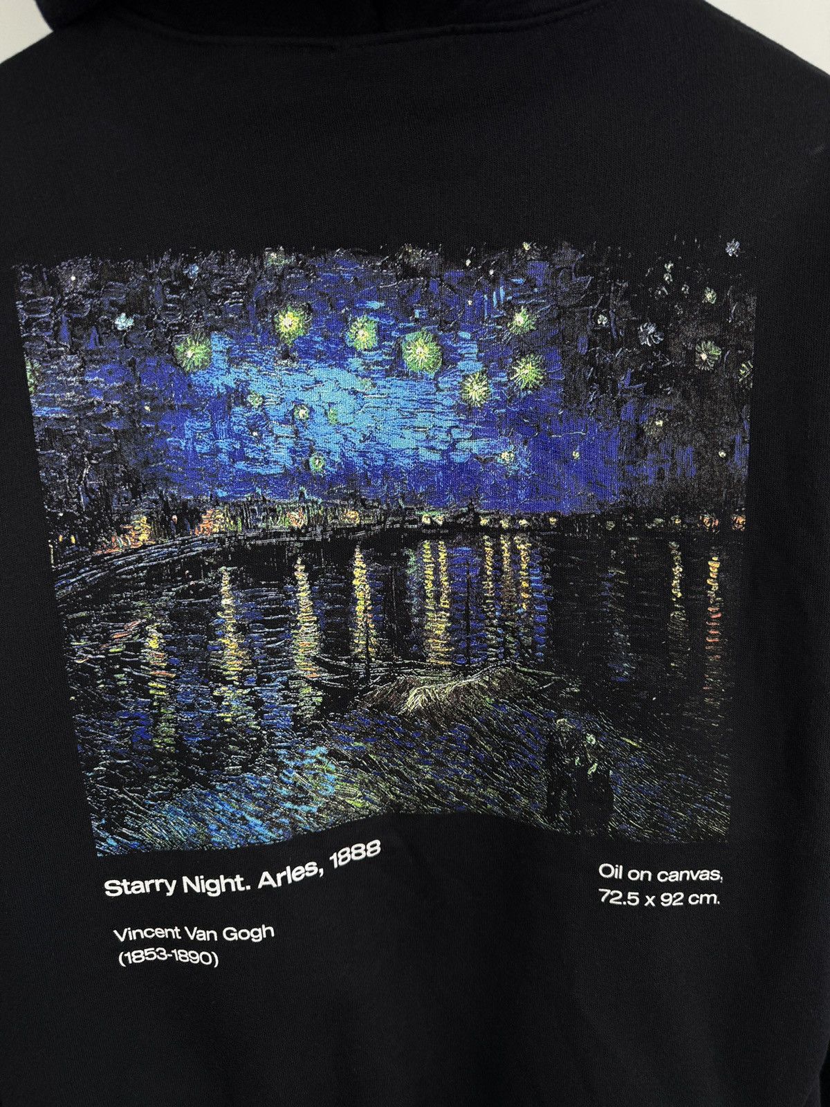 Designer Y2K Vincent Van Gogh Starry Night Arles 1888 Hoodie Rare Size US M / EU 48-50 / 2 - 8 Thumbnail