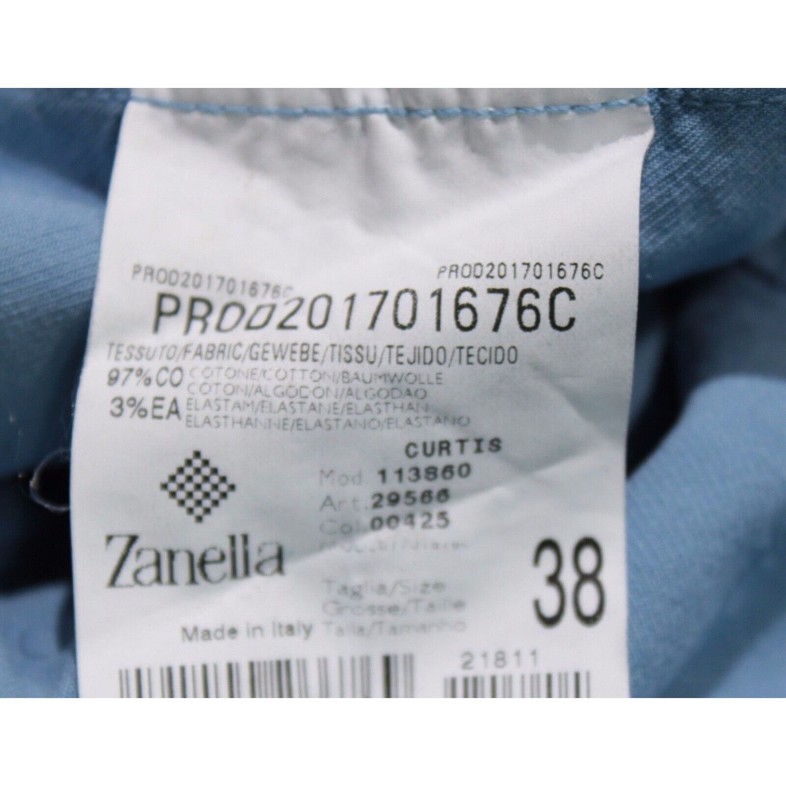 Zanella Zanella New with tags Chino Size 40 US In Blue Size US 40 / EU 56 - 5 Thumbnail