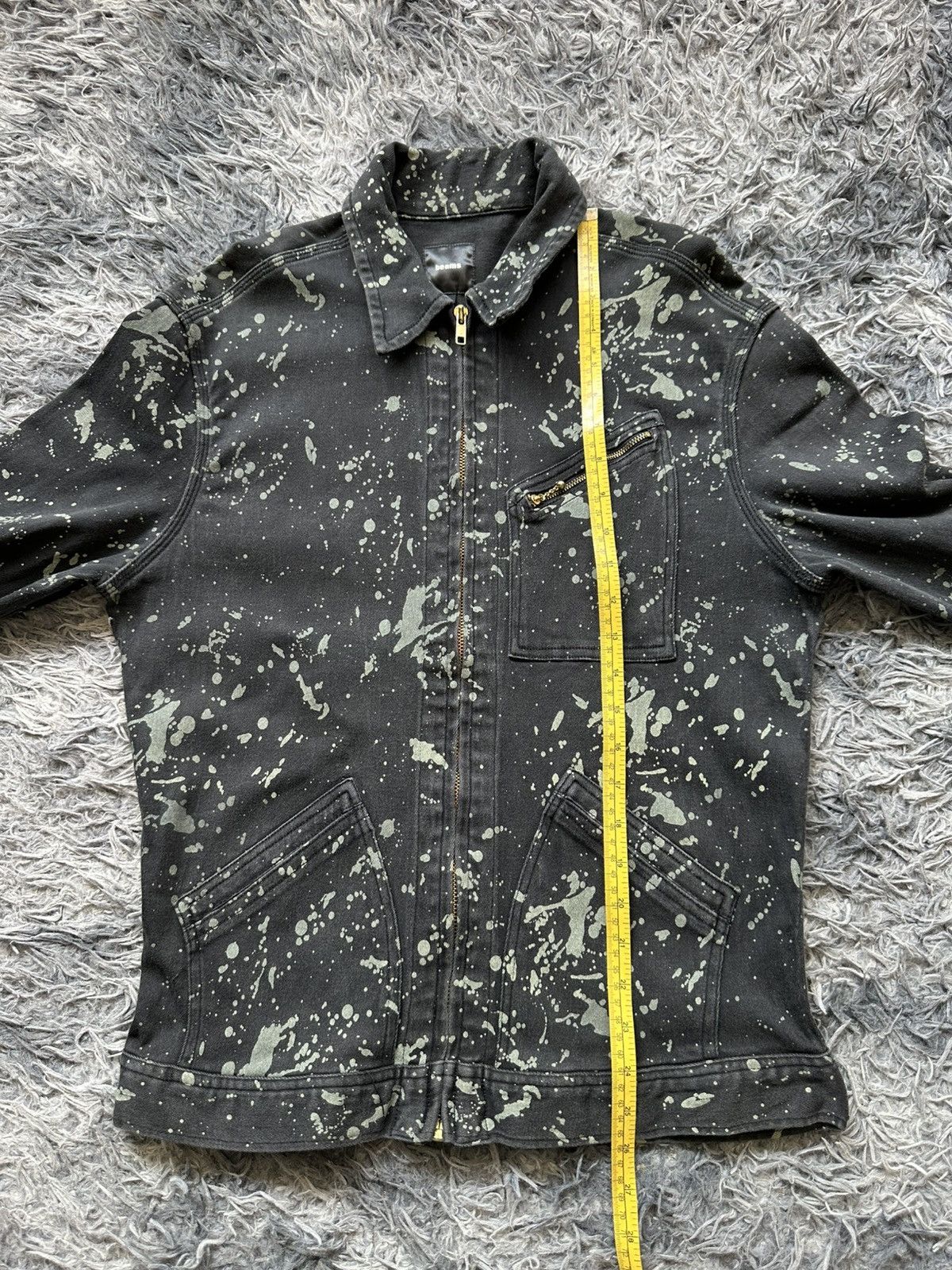 Beams Japan 2007 S/S BEAMS Japan painted zipper jacket Size US M / EU 48-50 / 2 - 11 Thumbnail