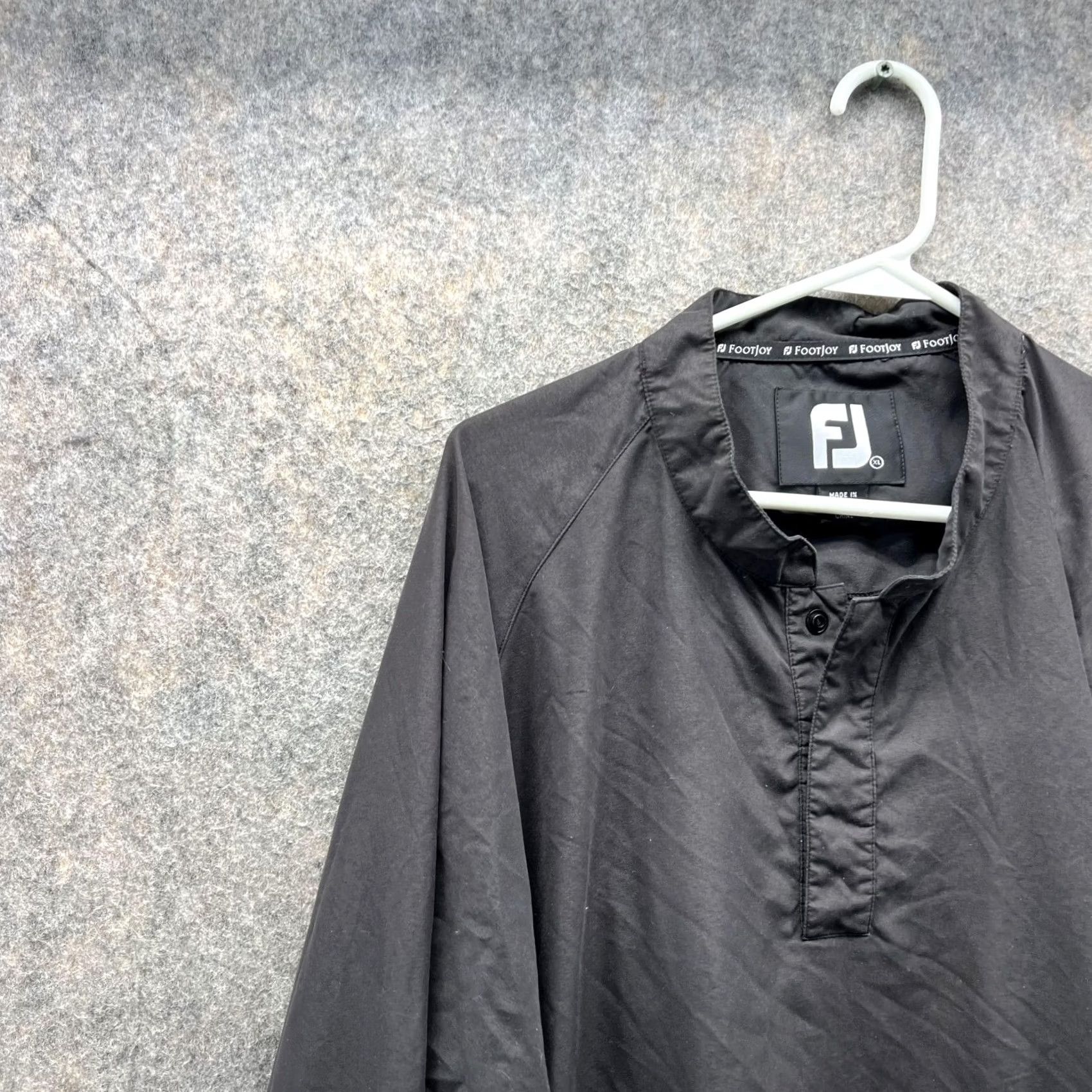 Footjoy VINTAGE FootJoy Jacket Windbreaker 1/4 Zip Pullover Gray XL Men/Adult Regular Size Size US XL / EU 56 / 4 - 3 Thumbnail