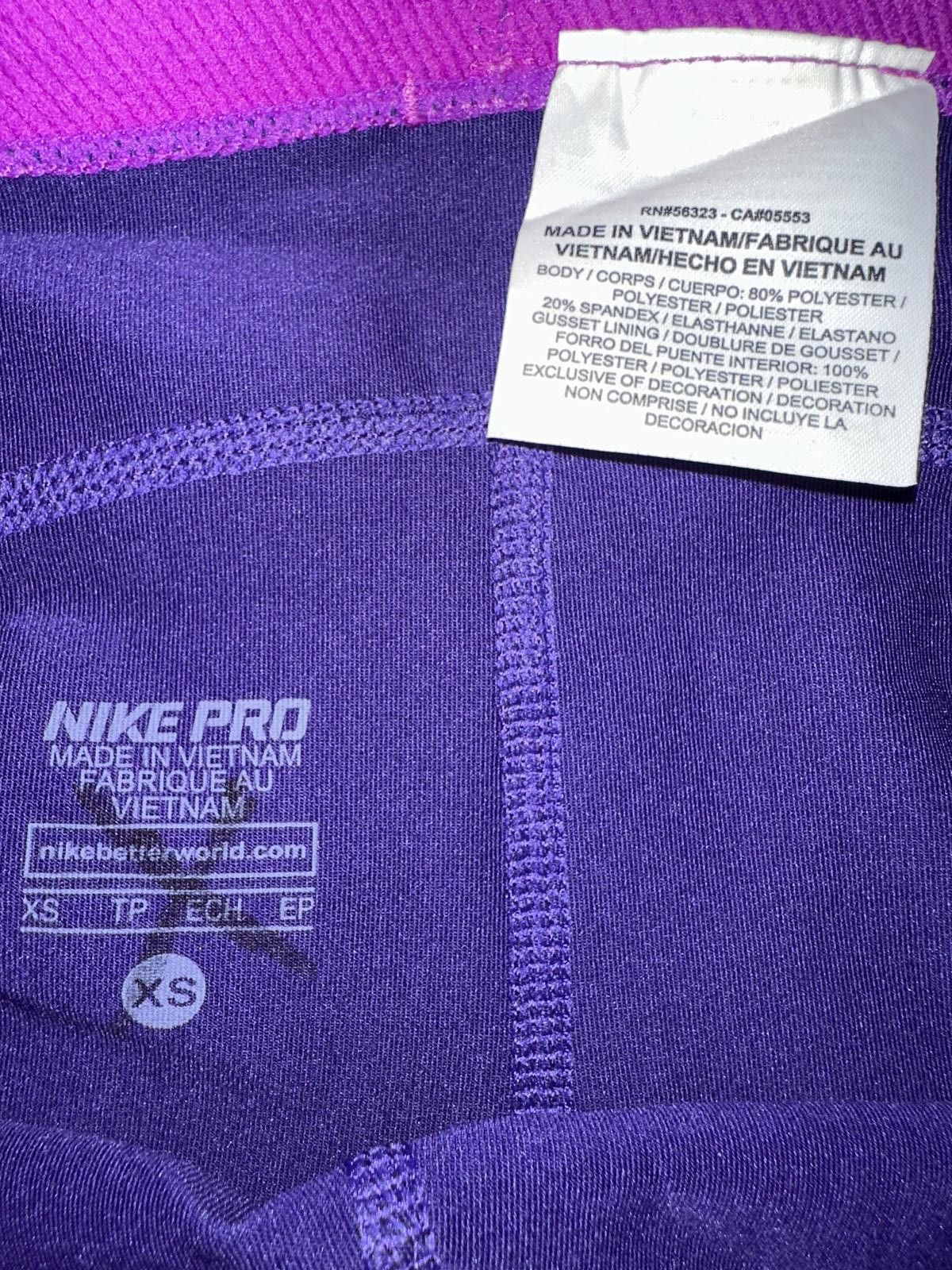 Nike Nike Women's Dri-Fit Pro 3 Big Dot Training Shorts Size 26" / US 2 / IT 38 - 4 Thumbnail