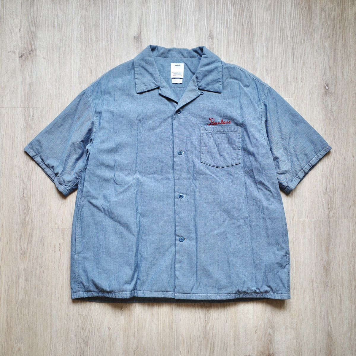 Visvim WALLIS DOWN SHIRT S/S Size US L / EU 52-54 / 3 - 1 Thumbnail
