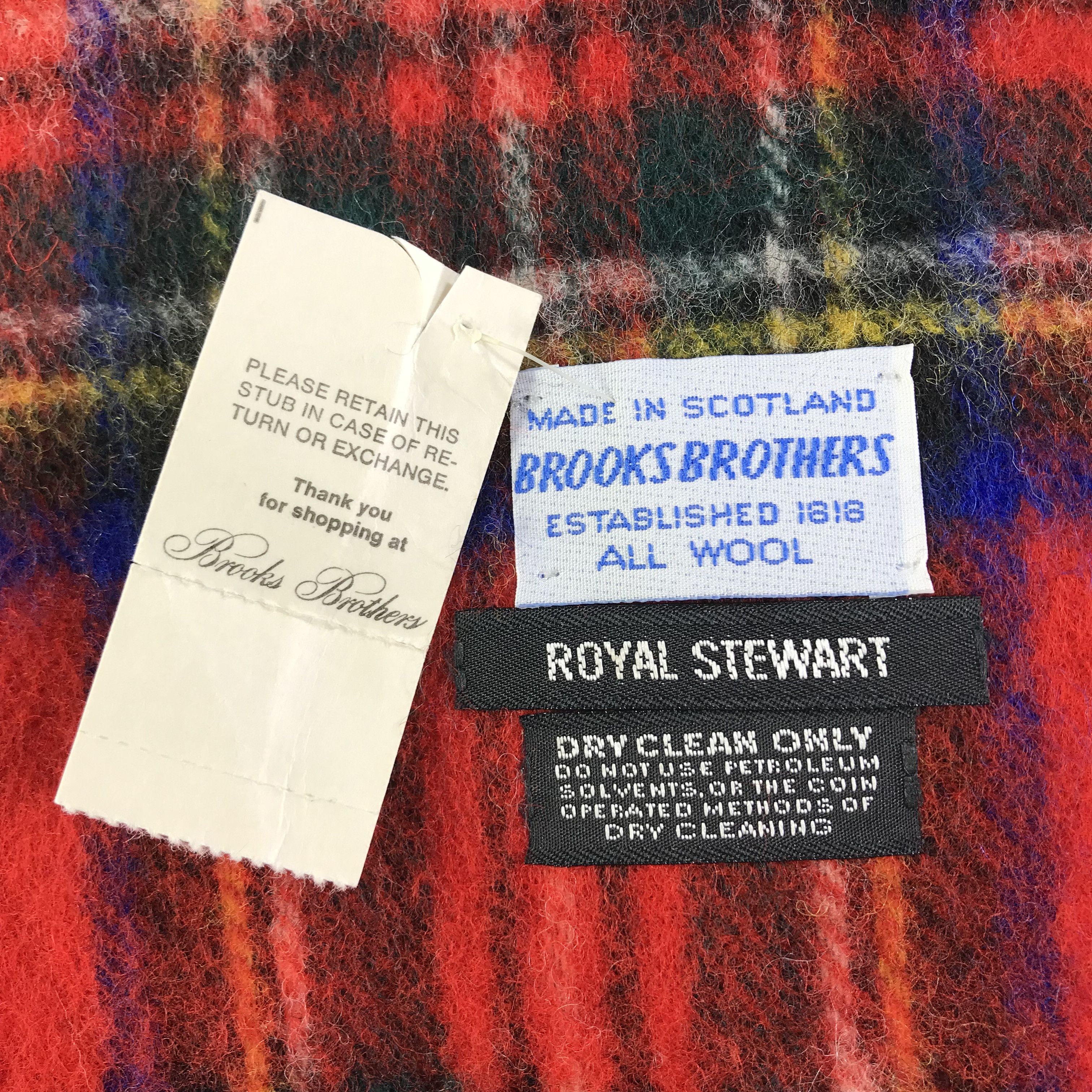 Brooks Brothers Brooks Brothers Scarf / Muffler / Neckwear SS1461 Size ONE SIZE - 5 Thumbnail