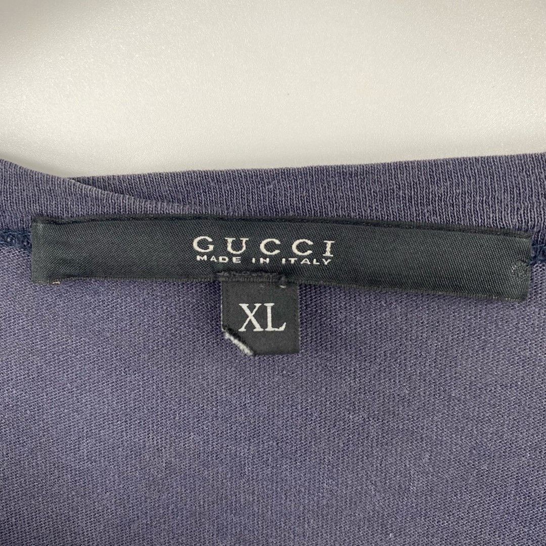Gucci Gucci butterfly back letter short sleeve Nextarrow-2412 Size US XL / EU 56 / 4 - 4 Thumbnail