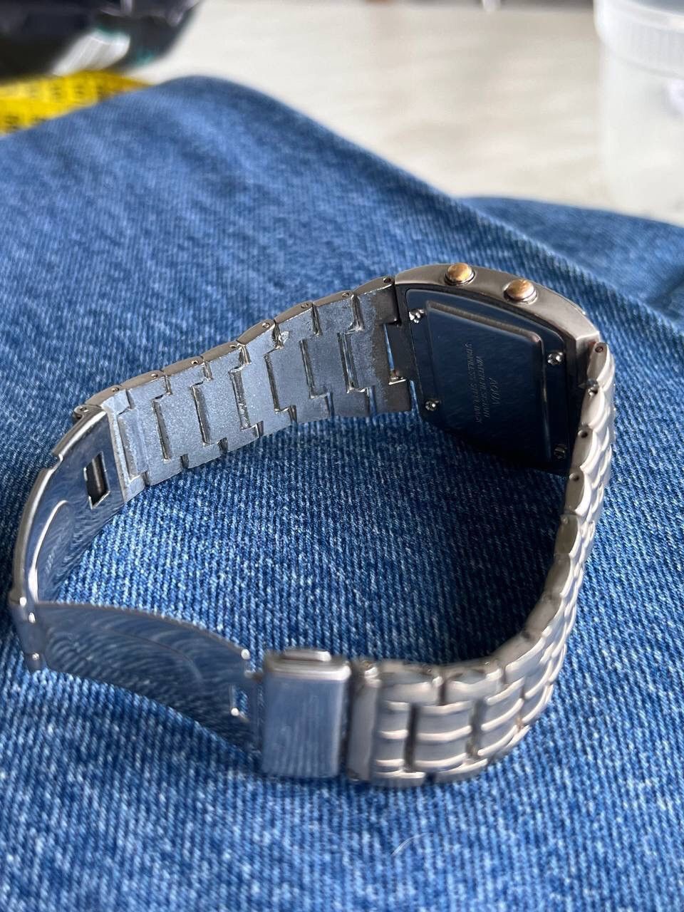 Japanese Brand × Vintage Futuristic Vintage Japanese Style Digital Watch Rectangle Size ONE SIZE - 9 Thumbnail