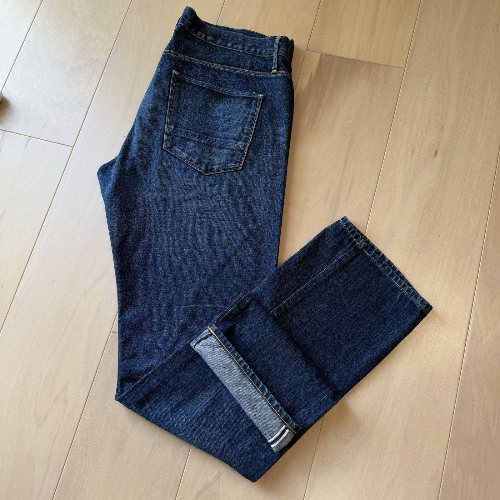 3x1 3x1 Selvedge Jeans 36 Blue Dark Wash Minimalist Workwear Size US 36 / EU 52 - 10 Thumbnail
