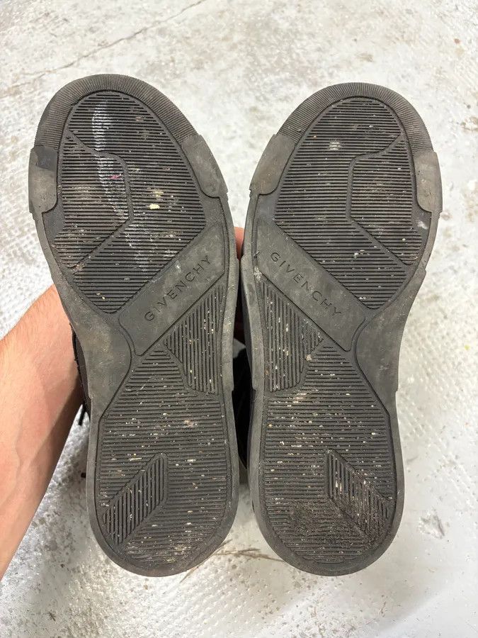 Givenchy AW2014 Givenchy Black High Leather Tyson Sneakers Size US 7 / EU 40 - 8 Thumbnail