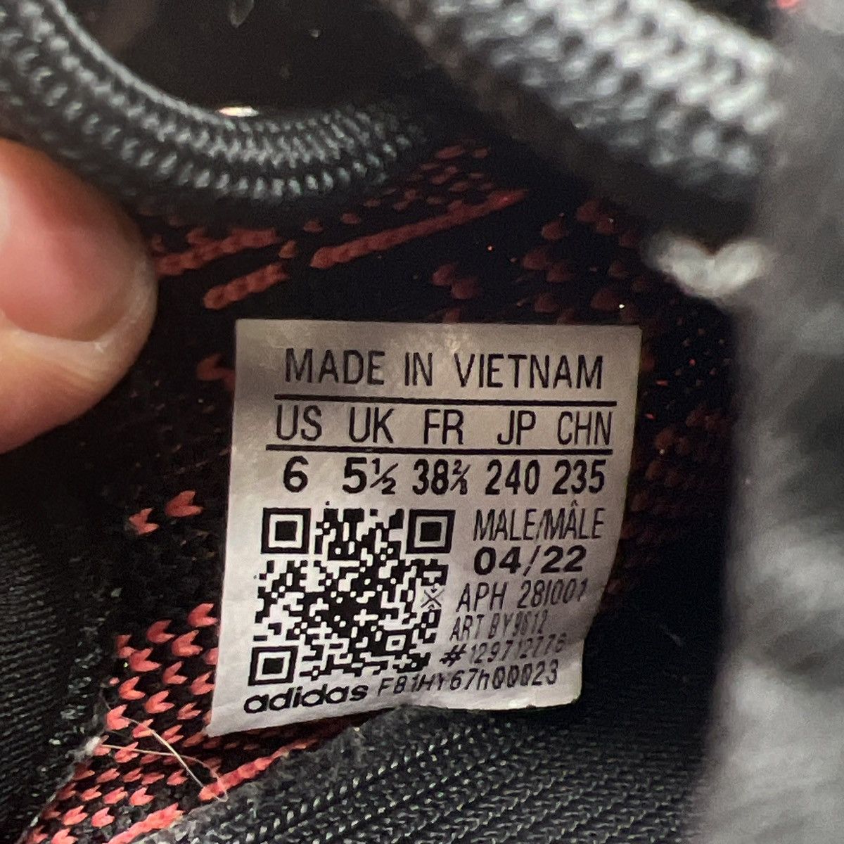 Adidas Yeezy boost 350 red Size US 6 / EU 39 - 8 Thumbnail