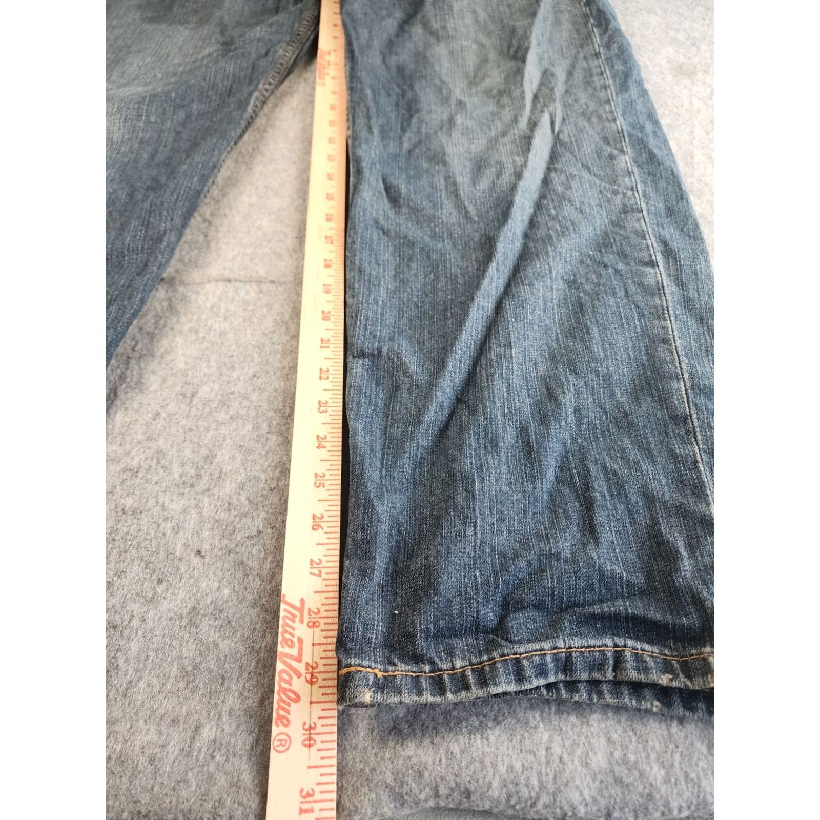 Levi's Levi's 550 Jeans Straight Legacy 42x30 Denim Medium Blue Jeans Pants Mens Regular 5-Pocket Classic American Vintage? Size US 42 / EU 58 - 4 Thumbnail