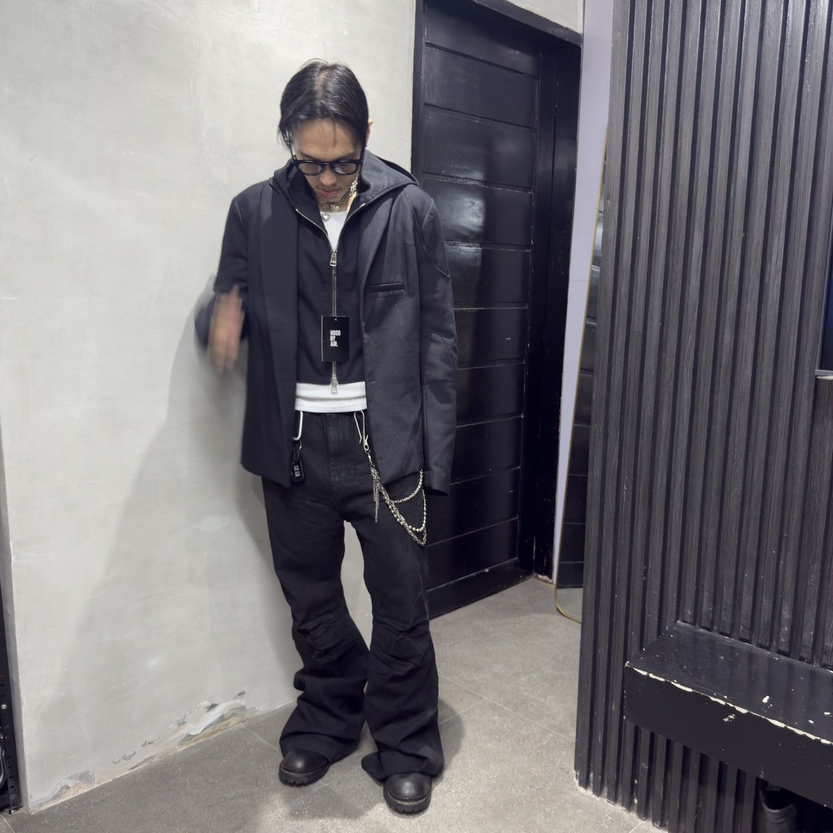 Hood By Air Rare Hood By Air Hooded Vest Playboi Carti Vamp Punk Look Size 50R - 17 Thumbnail