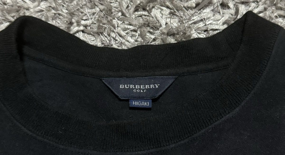 Burberry BURBERRY GOLF SWEATSHIRT BIG LOGO JAPAN Size US L / EU 52-54 / 3 - 3 Thumbnail
