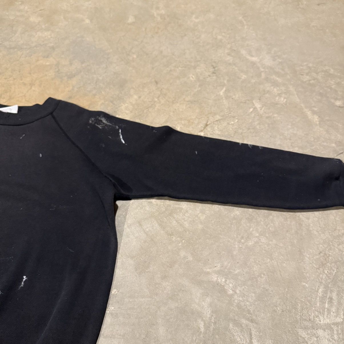 Vintage 1980s Faded Distressed Painted Raglan Crewneck ERD Grunge Size US L / EU 52-54 / 3 - 5 Thumbnail