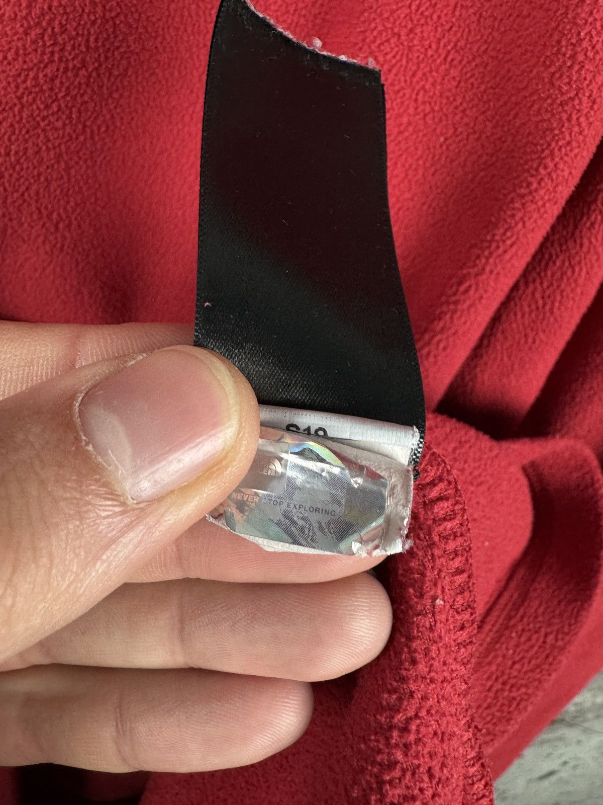 The North Face The North Face Fleece Jacket Red Size Medium Size US M / EU 48-50 / 2 - 11 Thumbnail