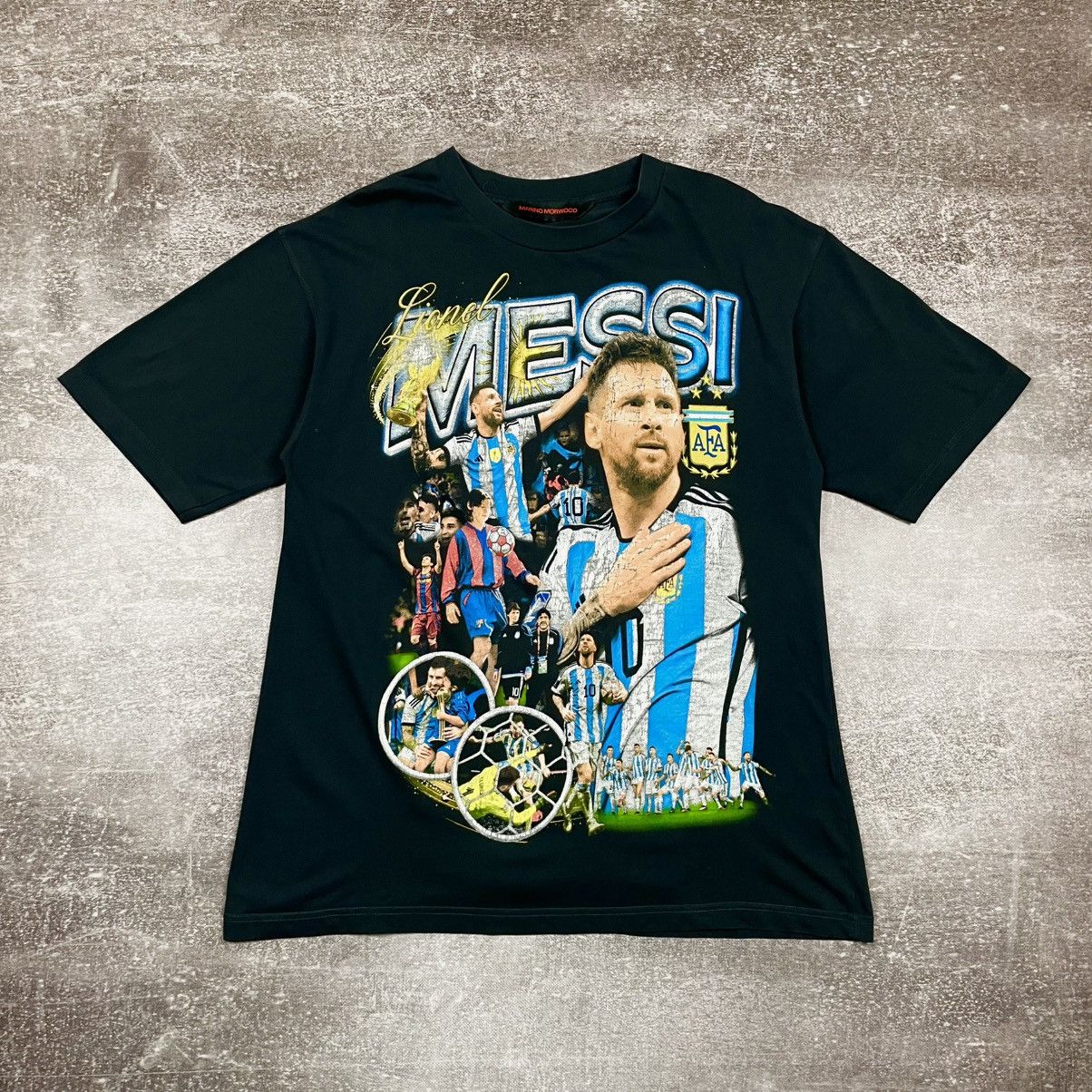 Marino Morwood Messi 10 Marino Morwood T Shirt Size US L / EU 52-54 / 3 - 1 Thumbnail