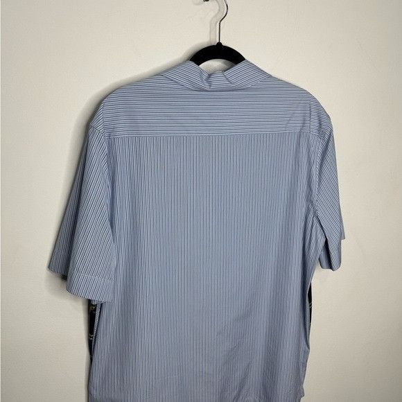 Versace Versace Nautical-Print Striped Shirt Blue Men’s Size 50/US L Size US L / EU 52-54 / 3 - 9 Thumbnail
