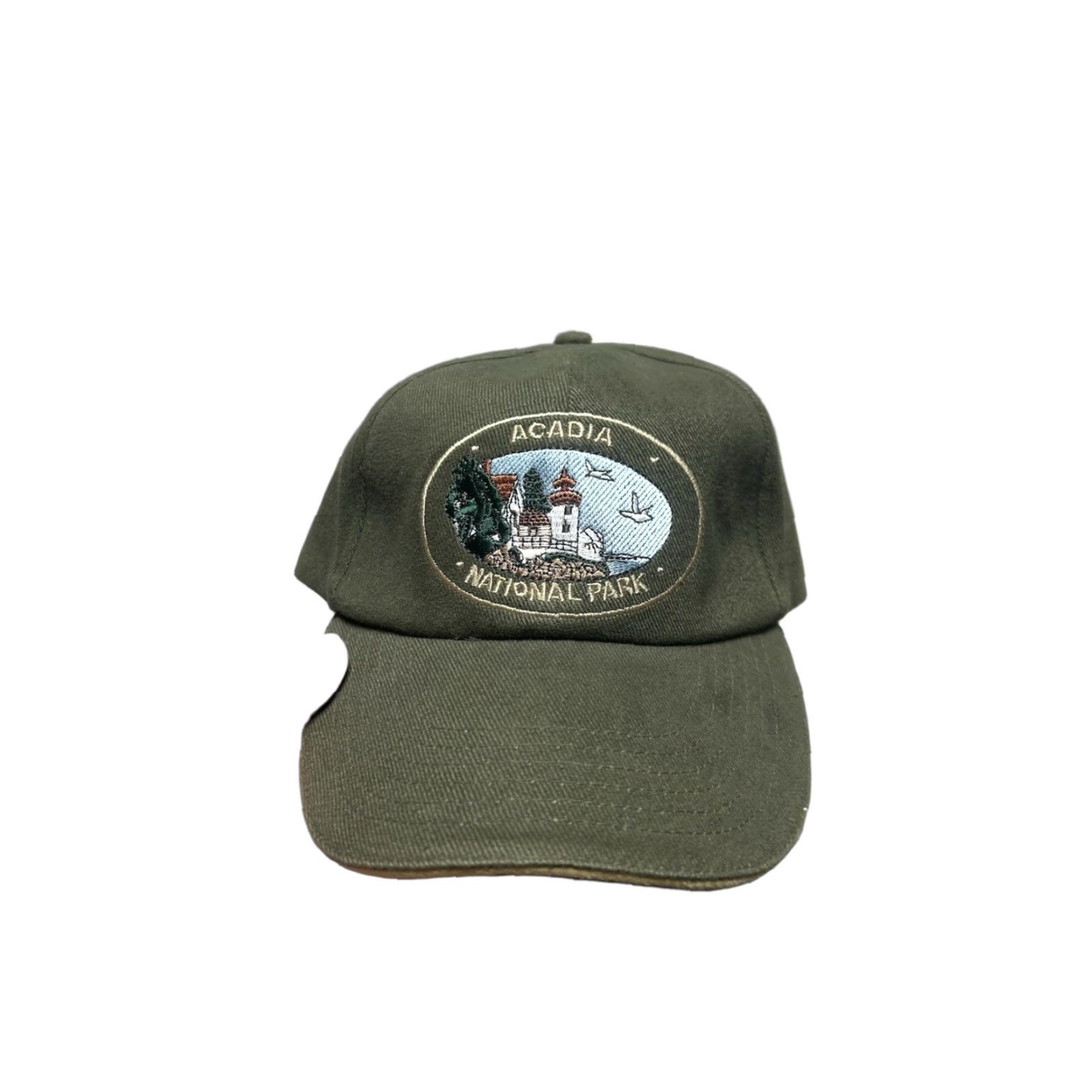 Vintage VINTAGE fitted hat baseball cap Acadia national park Maine one size adult S/M Beige S/M Men baseball cap Acadia Vintage hat Size US M / EU 48-50 / 2 - 1 Thumbnail