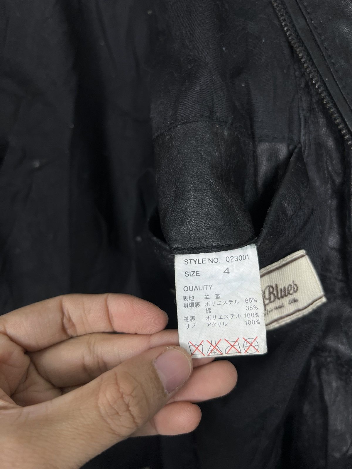 Tornado Mart 🔥 HOUSE OF BLUES LEATHER MOTO RIDER CAFE RACER JACKET Size US M / EU 48-50 / 2 - 14 Thumbnail