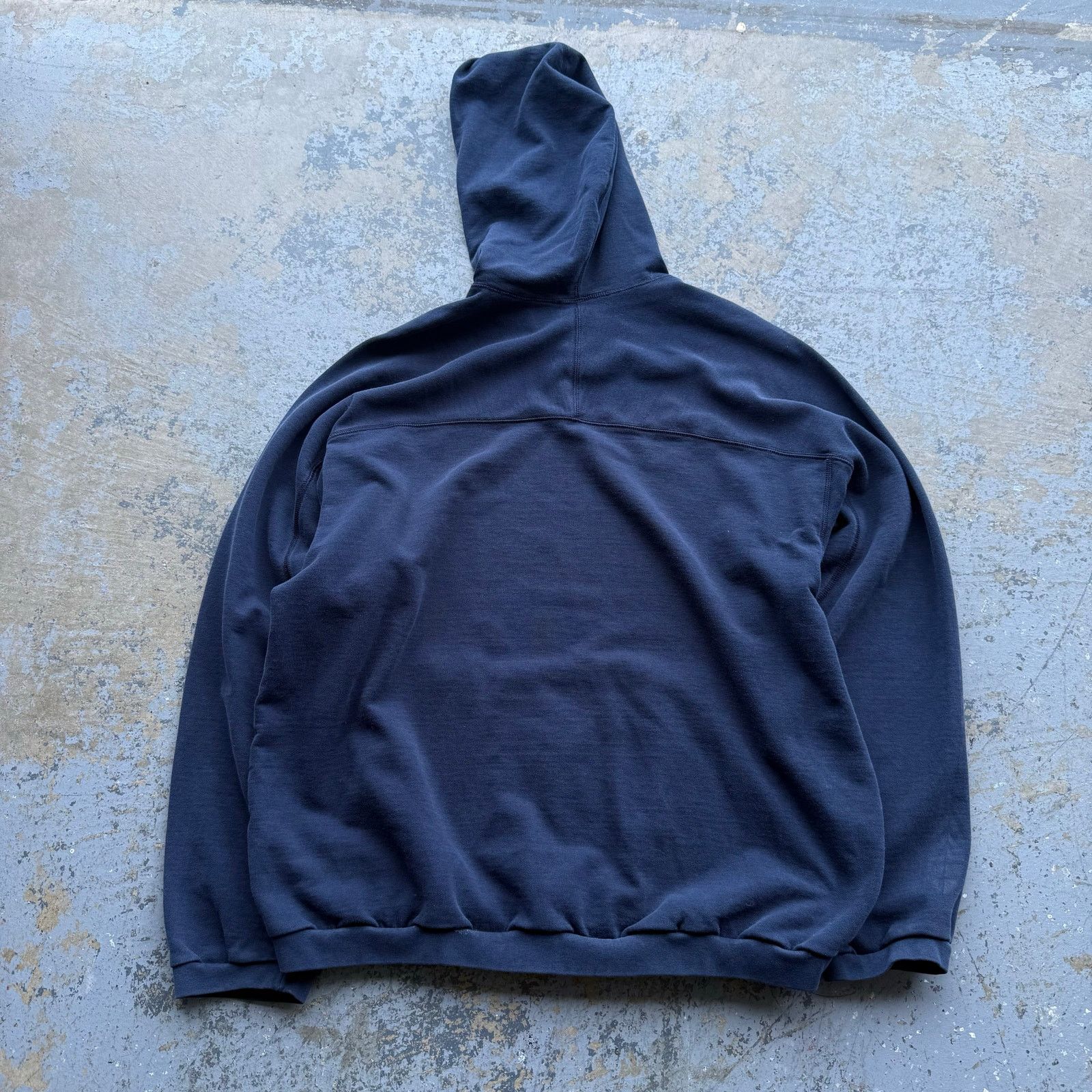 Nike Vintage Nike Air Navy Blue Center Swoosh Hoodie L Size US L / EU 52-54 / 3 - 6 Thumbnail