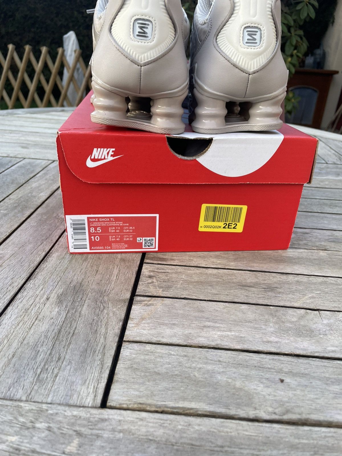 Nike Nike Shox TL Orewood Stone Size US 8.5 / EU 41-42 - 7 Thumbnail