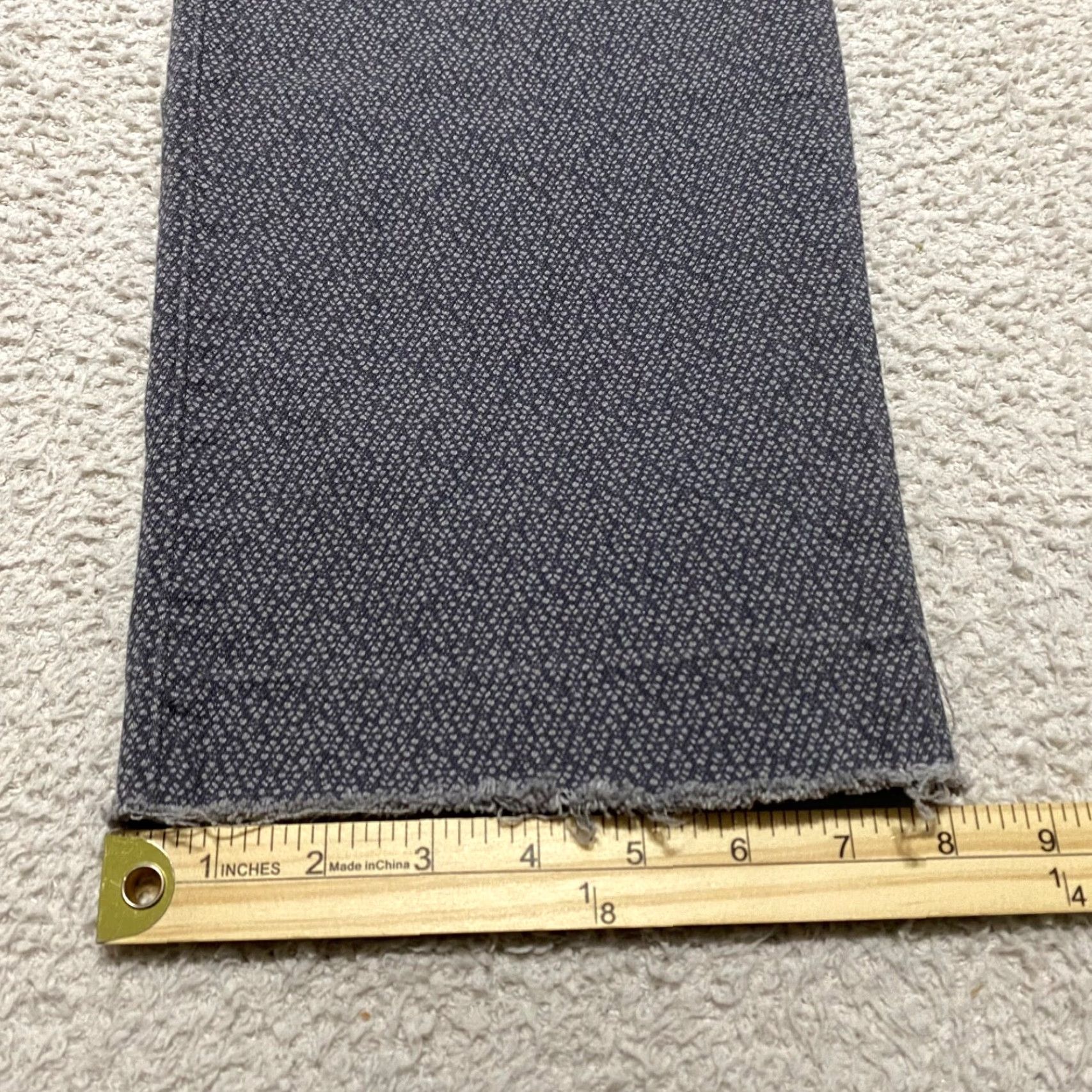 Levi's Levi's 505 Jeans Womens sz 16 Gray Geometric Denim Straight Leg Mid Rise Size 24" / US 00 / IT 34 - 2 Thumbnail