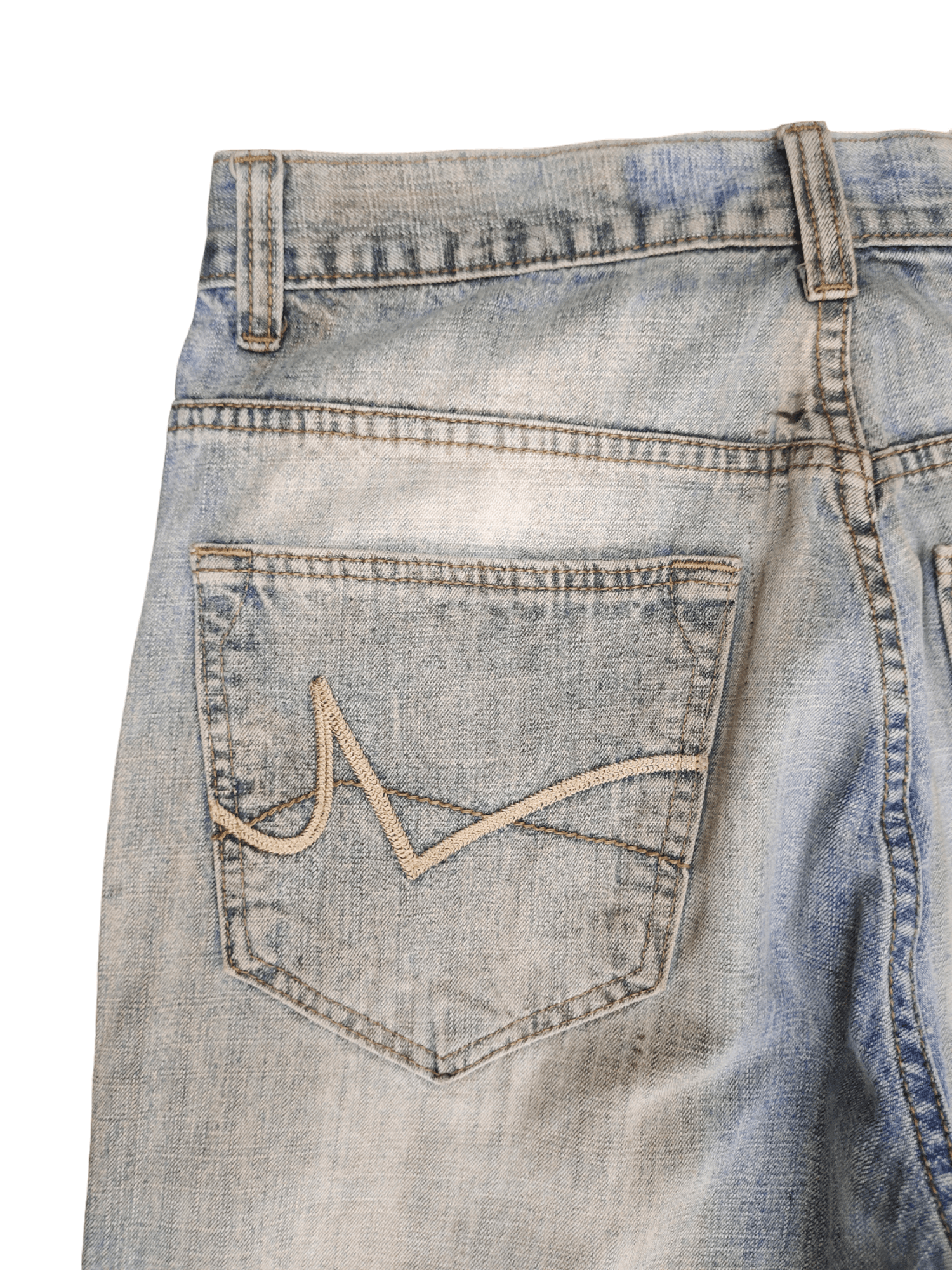 Avirex Vintage Avirex Rusty Sand Wash Wide Leg Denim Jeans Size US 32 / EU 48 - 13 Thumbnail