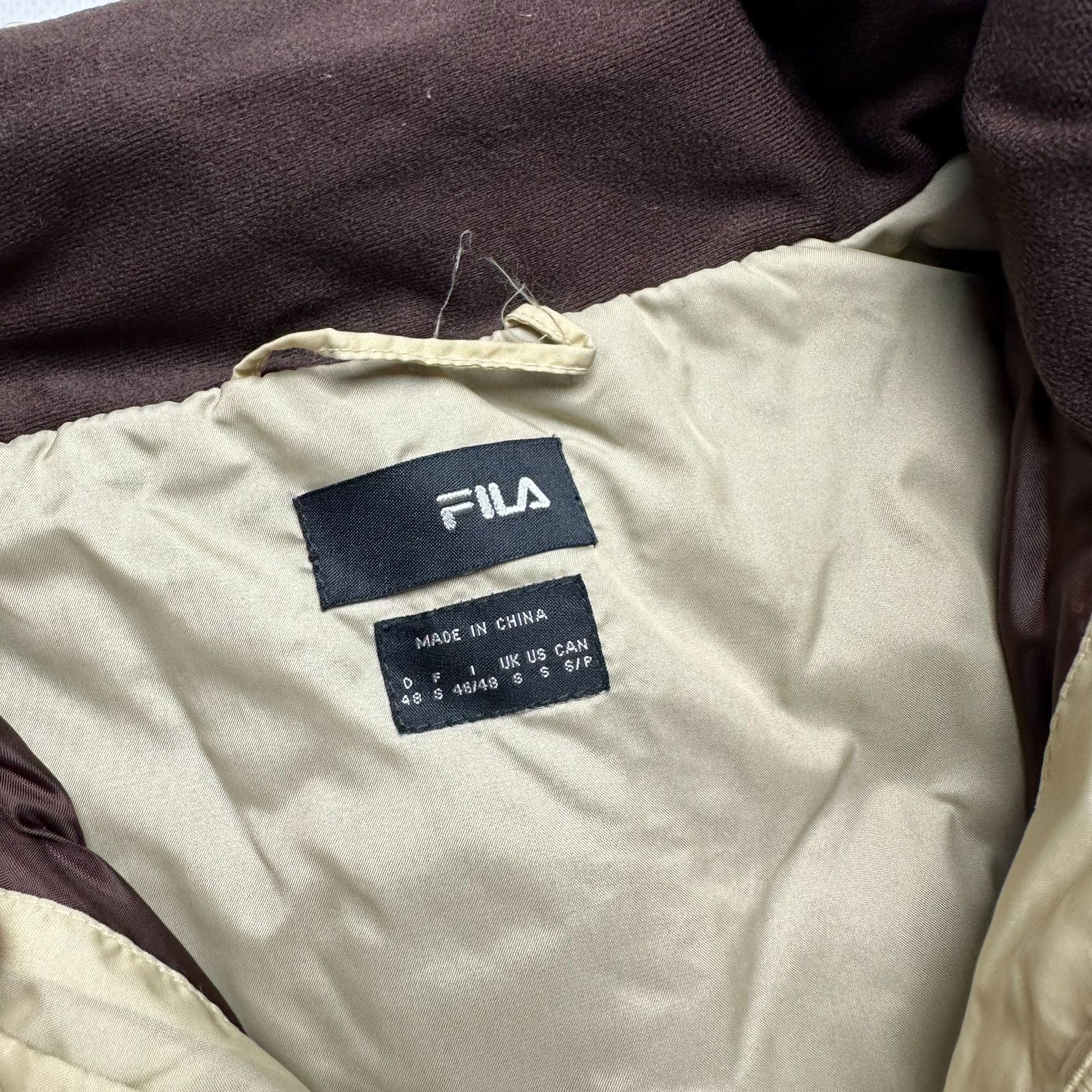 Fila Fila Basic Puffer Jacket Cream Medium Minimalist Size M / US 6-8 / IT 42-44 - 4 Thumbnail