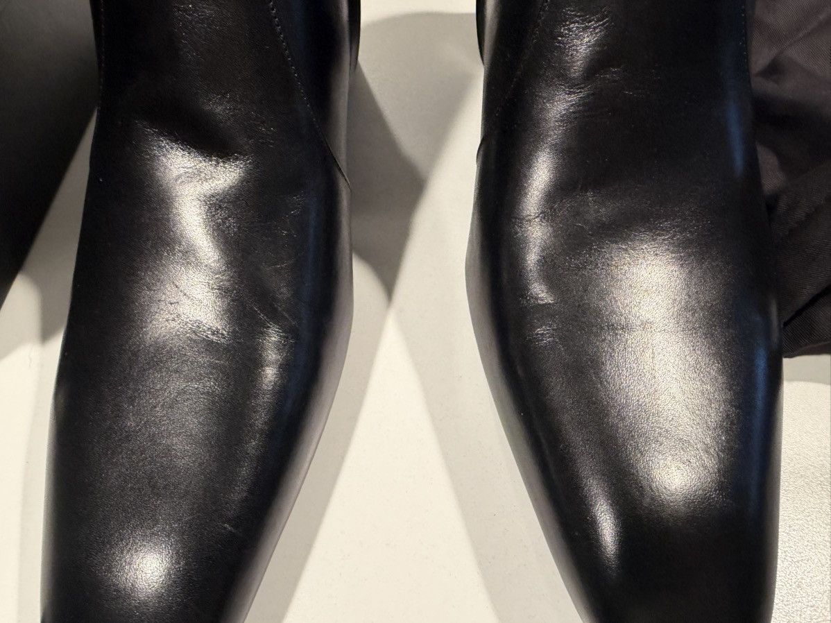Saint Laurent Paris SAINT LAURENT XIV Leather Chelsea Boots 43.5/10.5 Size US 10.5 / EU 43-44 - 10 Thumbnail