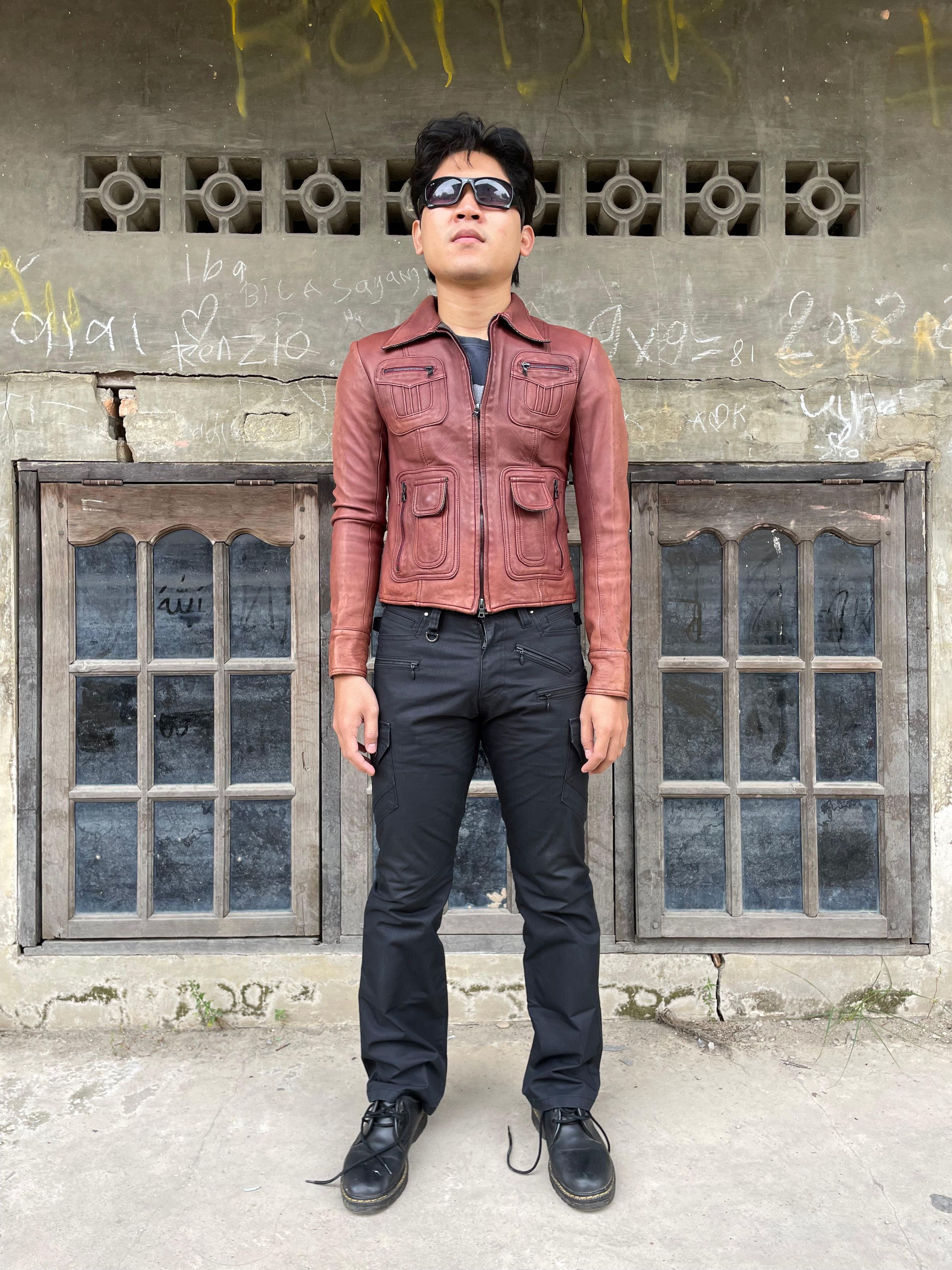 Isaac Sellam Experience Isaac Sellam Multipocket Lambskin Jacket Size US S / EU 44-46 / 1 - 2 Thumbnail