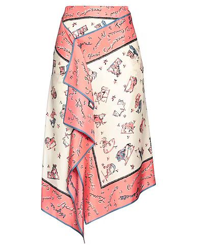 o1loc1c0824 Skirt in Salmon Pink