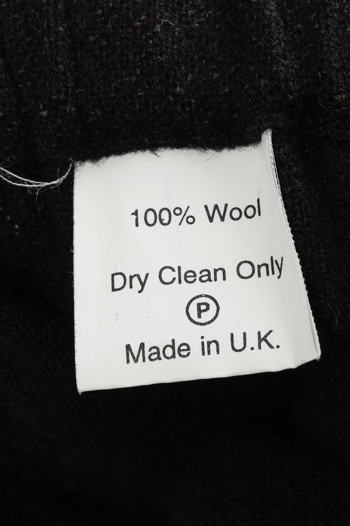 Other Shirin Guild Brown & Black Wool Drop-Crotch Pants Size 30" / US 8 / IT 44 - 8 Thumbnail