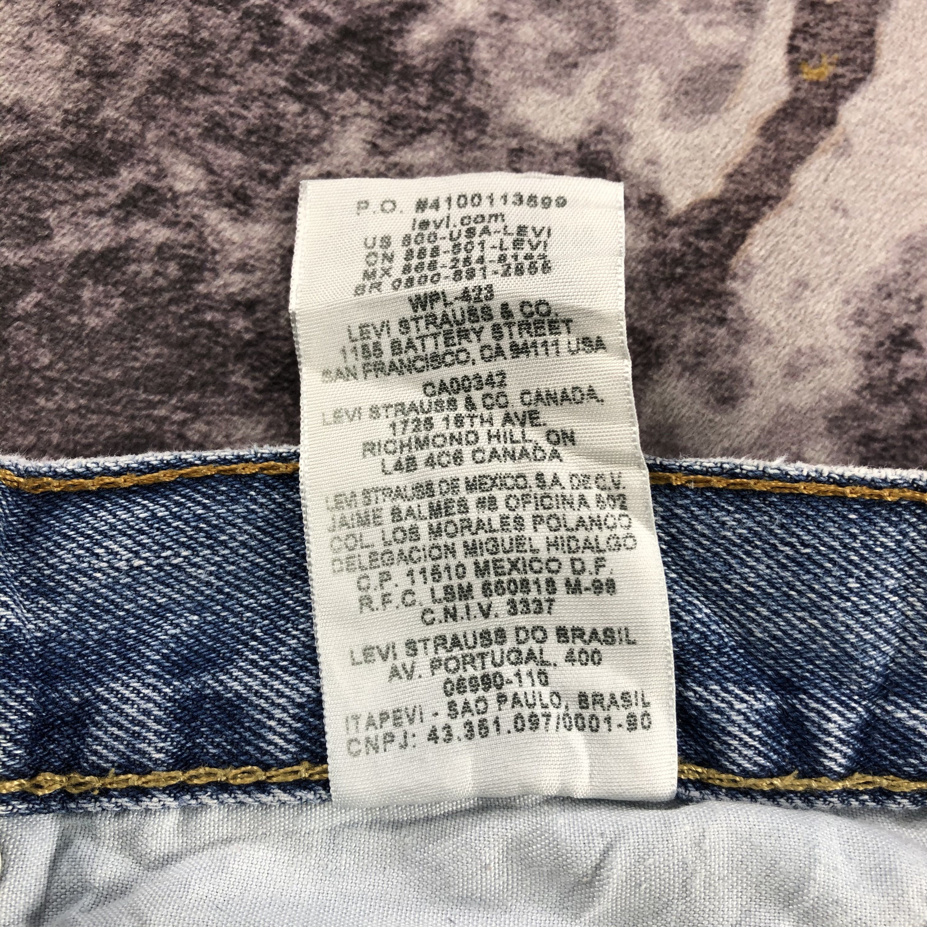 Levi's × Vintage Vintage Blue Wash Levis 550 Jeans-JM2995 Size US 33 - 15 Thumbnail