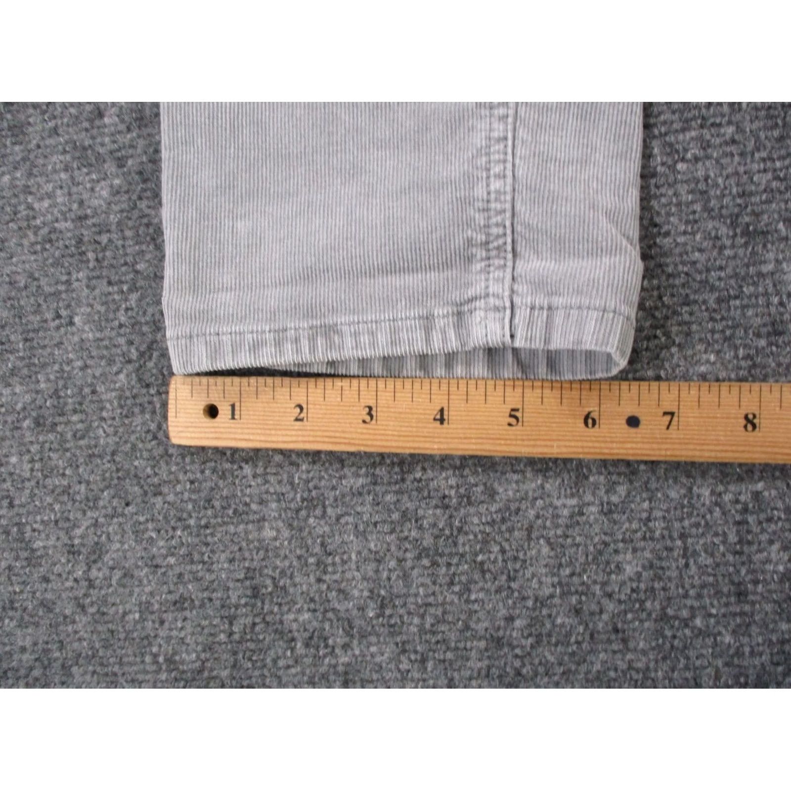 Marine Layer Marine Layer Pants Mens 32 X 30 Gray Corduroy Cambridge Cord Casual Stretch Size US 30 / EU 46 - 5 Thumbnail