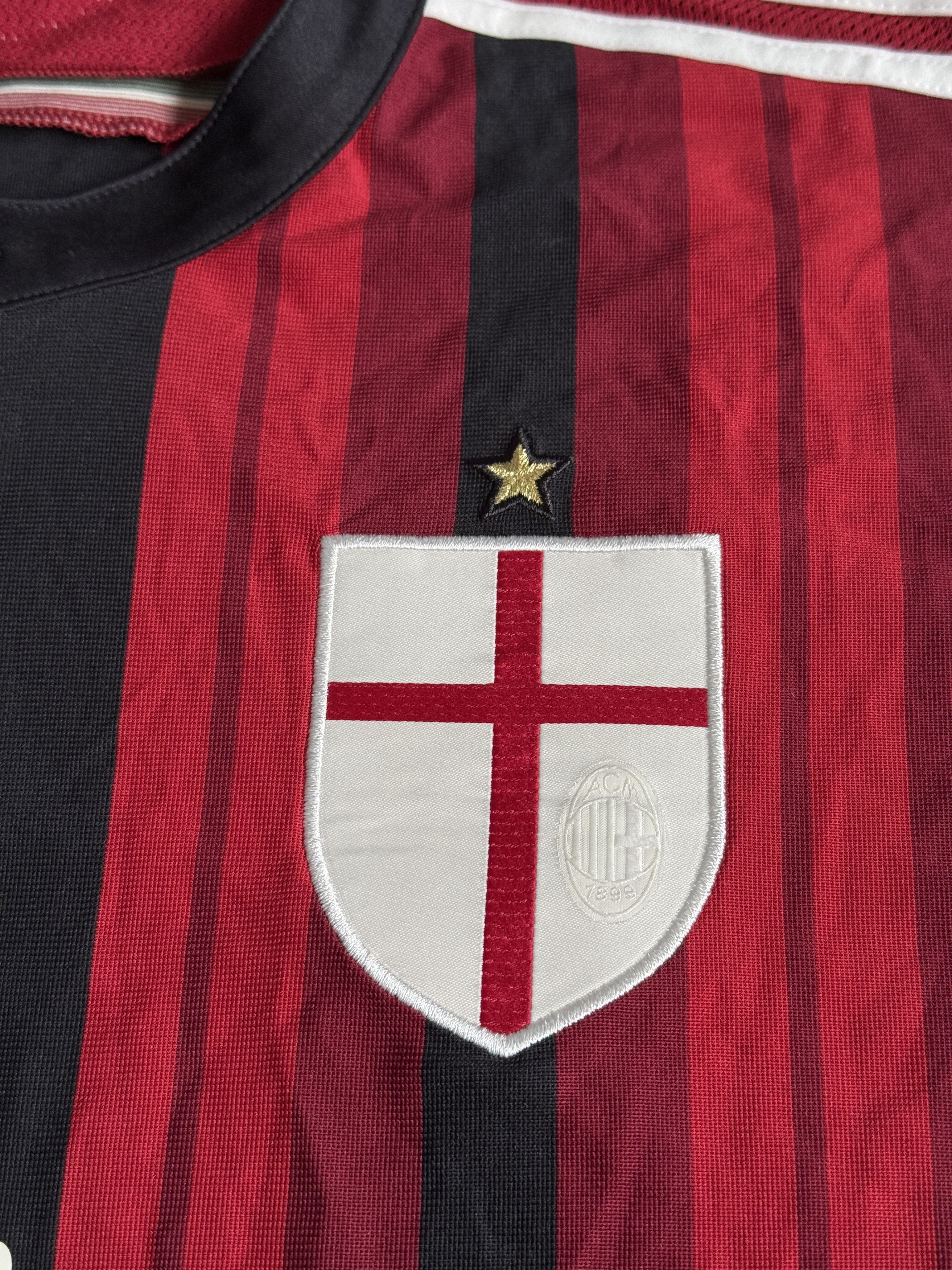 Adidas AC MILAN 2014-15 HOME SHIRT JERSEY MAGLIA ADIDAS SIZE 2XL Size US XXL / EU 58 / 5 - 8 Thumbnail