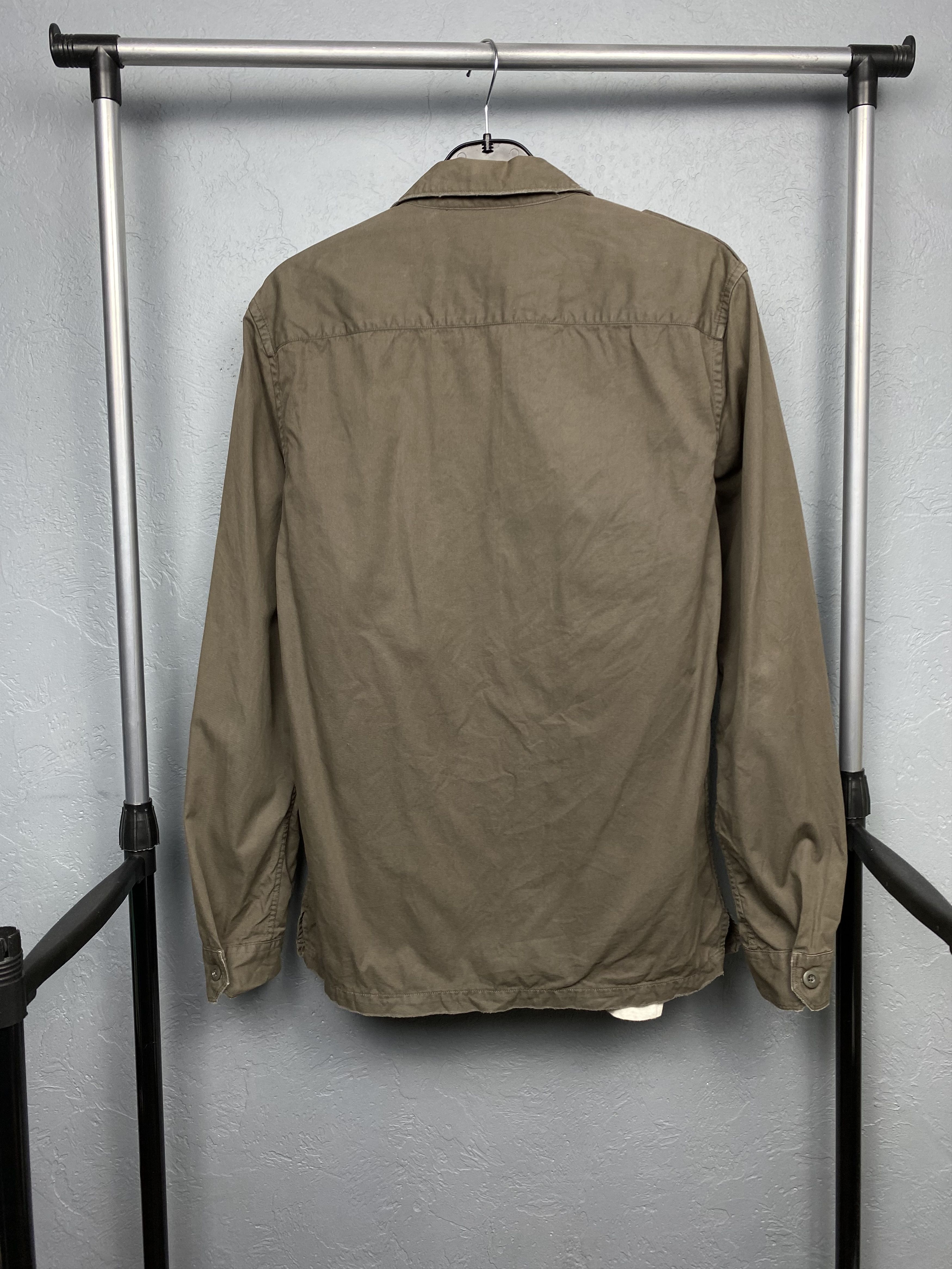 Allsaints × Vintage Allsaints Mens Long Sleeve Shirt Y2K Overshirt Jacket Size US M / EU 48-50 / 2 - 5 Thumbnail