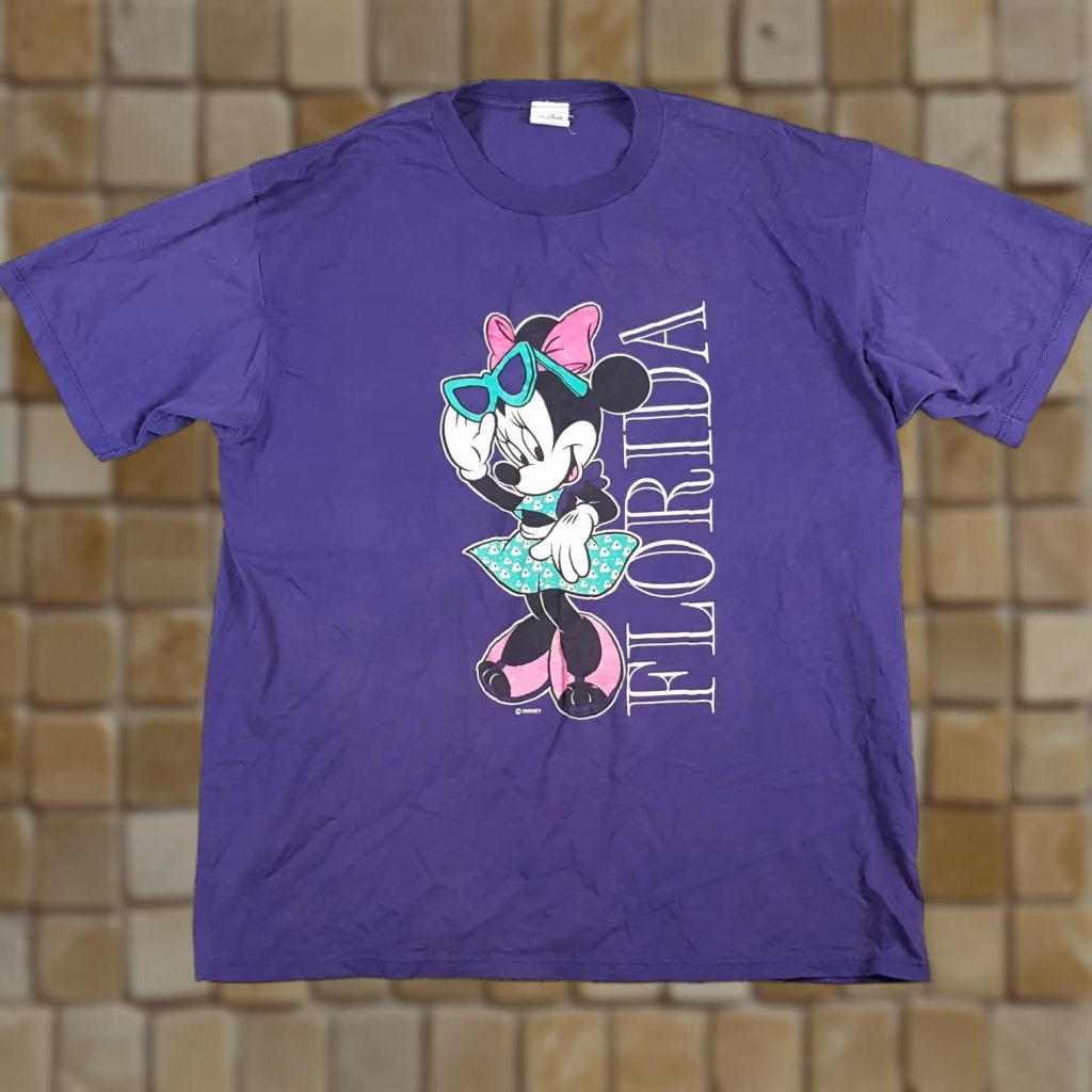 Vintage VINTAGE Minnie Mouse Size XL Sheen T-Shirt Womens Disney 90s Size XL / US 12-14 / IT 48-50 - 1 Thumbnail