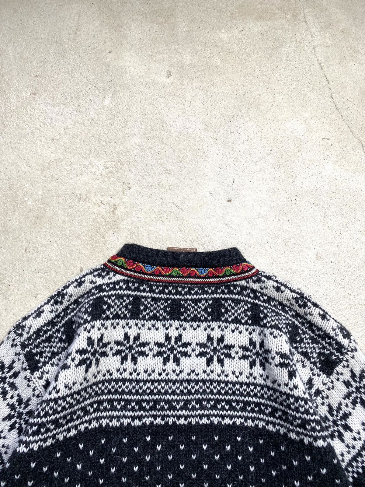 Vintage Vintage Christiania Wool Nordic Sweater Cardigan Jacket Size US M / EU 48-50 / 2 - 11 Thumbnail