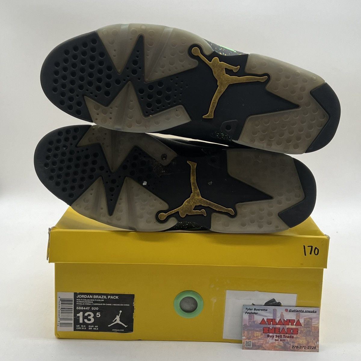 Jordan Brand Air Jordan 6 Brazil pack Size US 13 / EU 46 - 8 Thumbnail