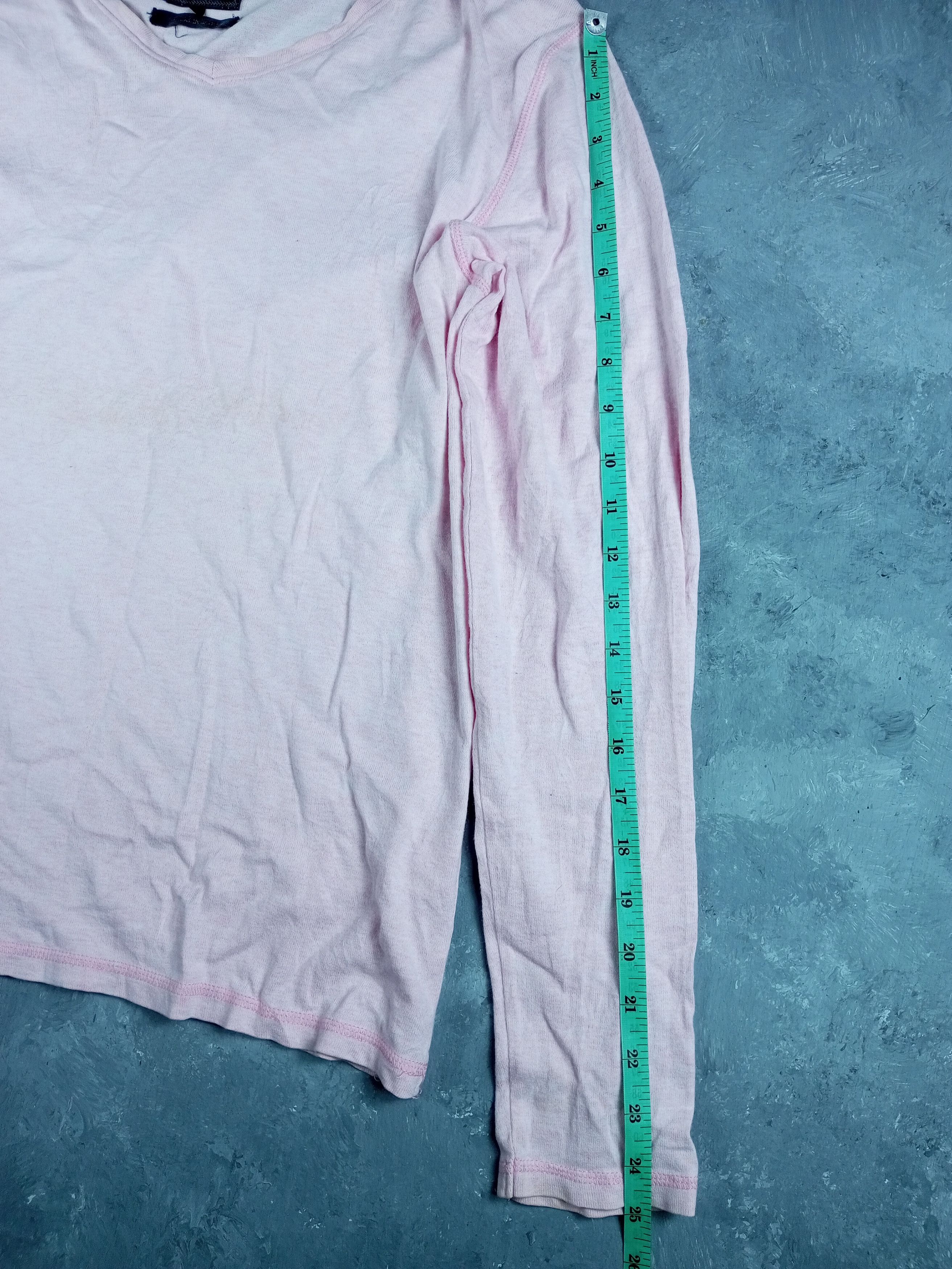 Beams Plus Rare Vintage V Neck Japanese Brand Beams Longsleeve Shirt Size US S / EU 44-46 / 1 - 10 Thumbnail