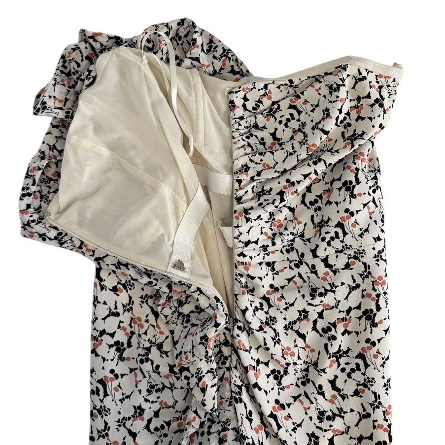 Veronica Beard Veronica Beard Ruffian One-Shoulder Floral Midi Dress 8 Size M / US 6-8 / IT 42-44 - 8 Thumbnail