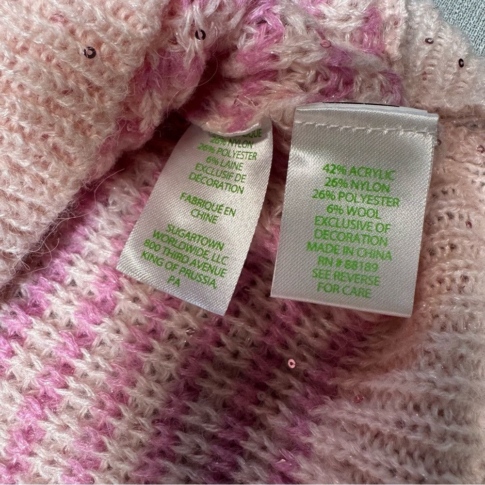 Lilly Pulitzer NWT New $148 Lilly Pulitzer Finney Peony Pink Sparkle Stri Size XL / US 12-14 / IT 48-50 - 8 Thumbnail