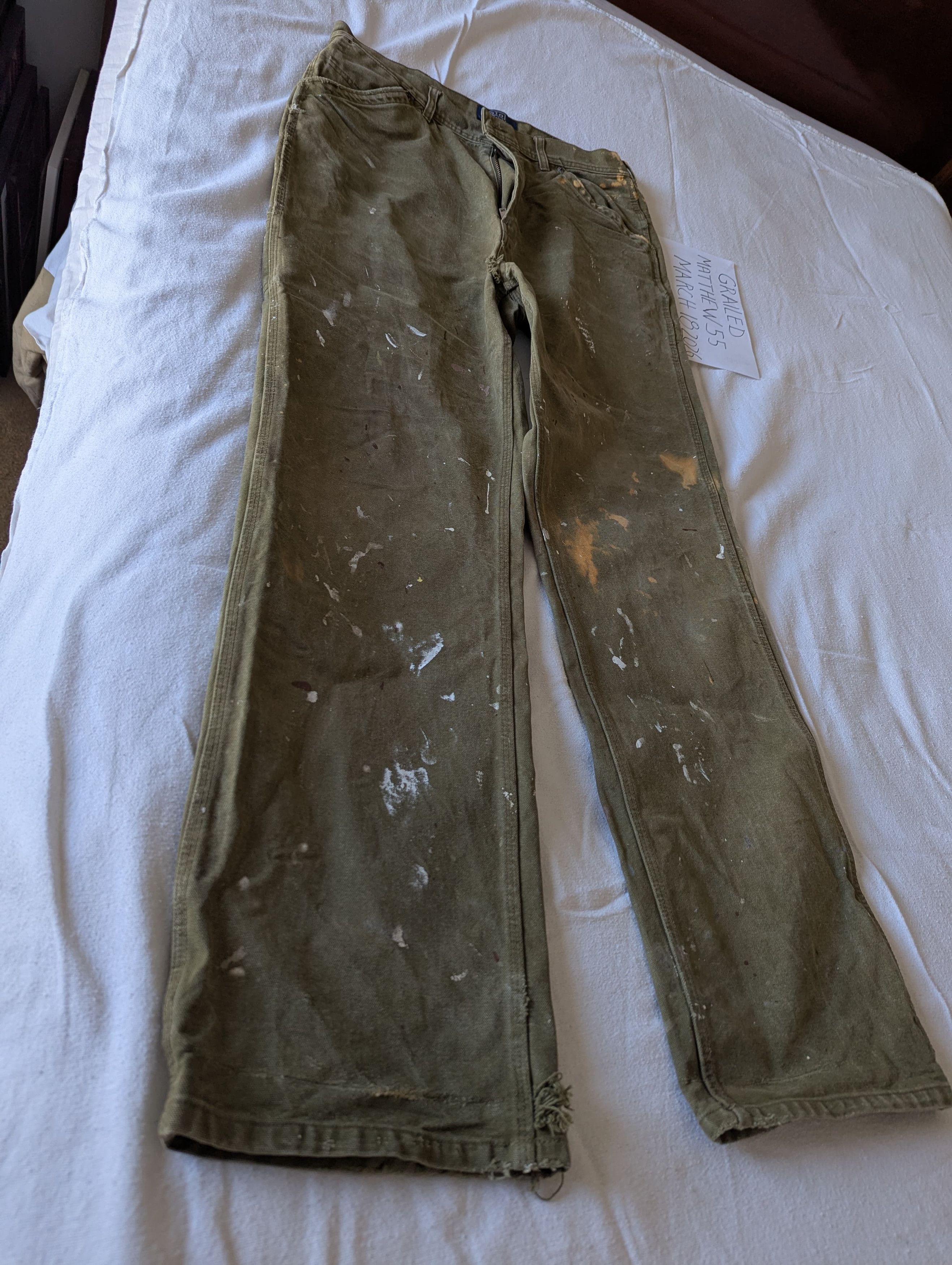 Polo Ralph Lauren Vintage very used Pant Size US 34 / EU 50 - 3 Thumbnail