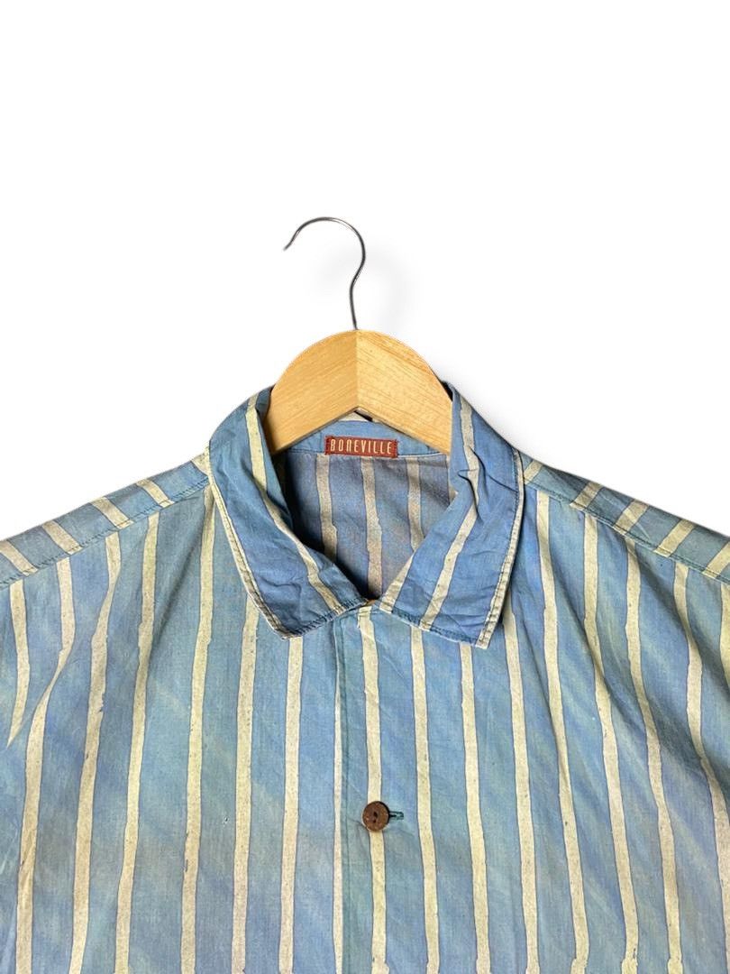 Boneville Vintage BONEVILLE Stripes Button Up Shirts (136) Size US S / EU 44-46 / 1 - 3 Thumbnail
