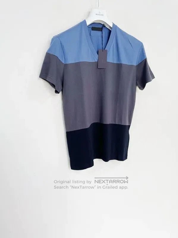 Prada Prada Colorblock Men's Cotton T-Shirt. Size US M / EU 48-50 / 2 - 2 Thumbnail