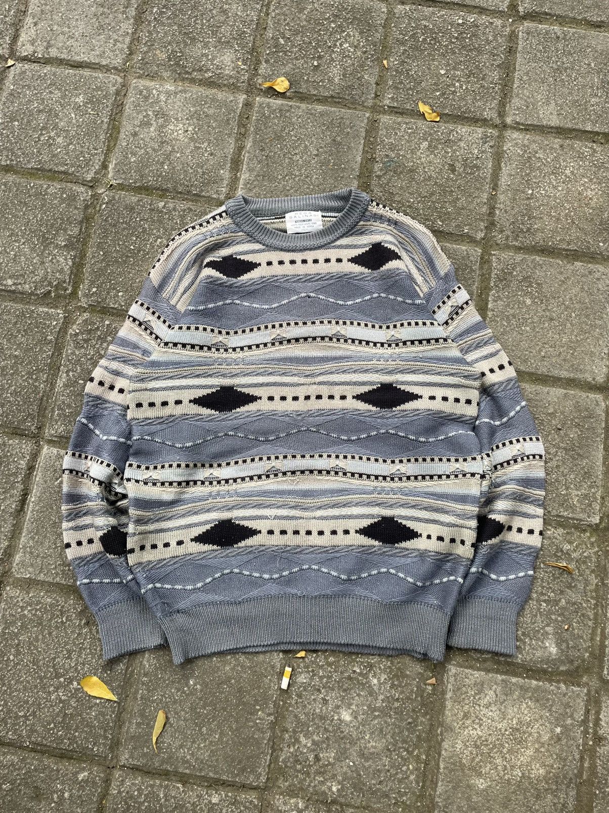 Vintage Vintage Knitwear waffle Size US XL / EU 56 / 4 - 1 Thumbnail