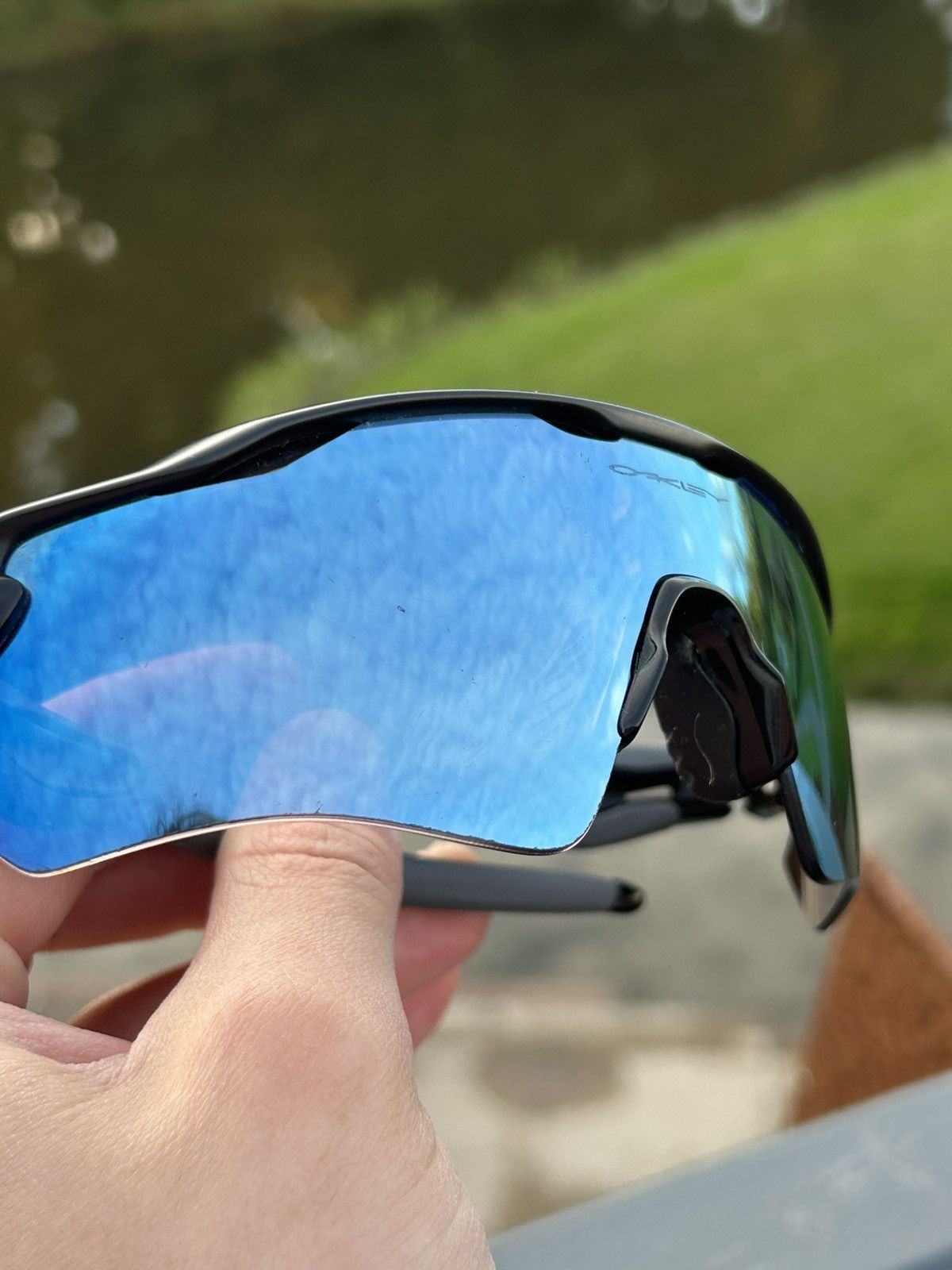 Oakley OAKLEY Radar EV Path Sunglasses – Prizm Sapphire Lens Size ONE SIZE - 7 Thumbnail