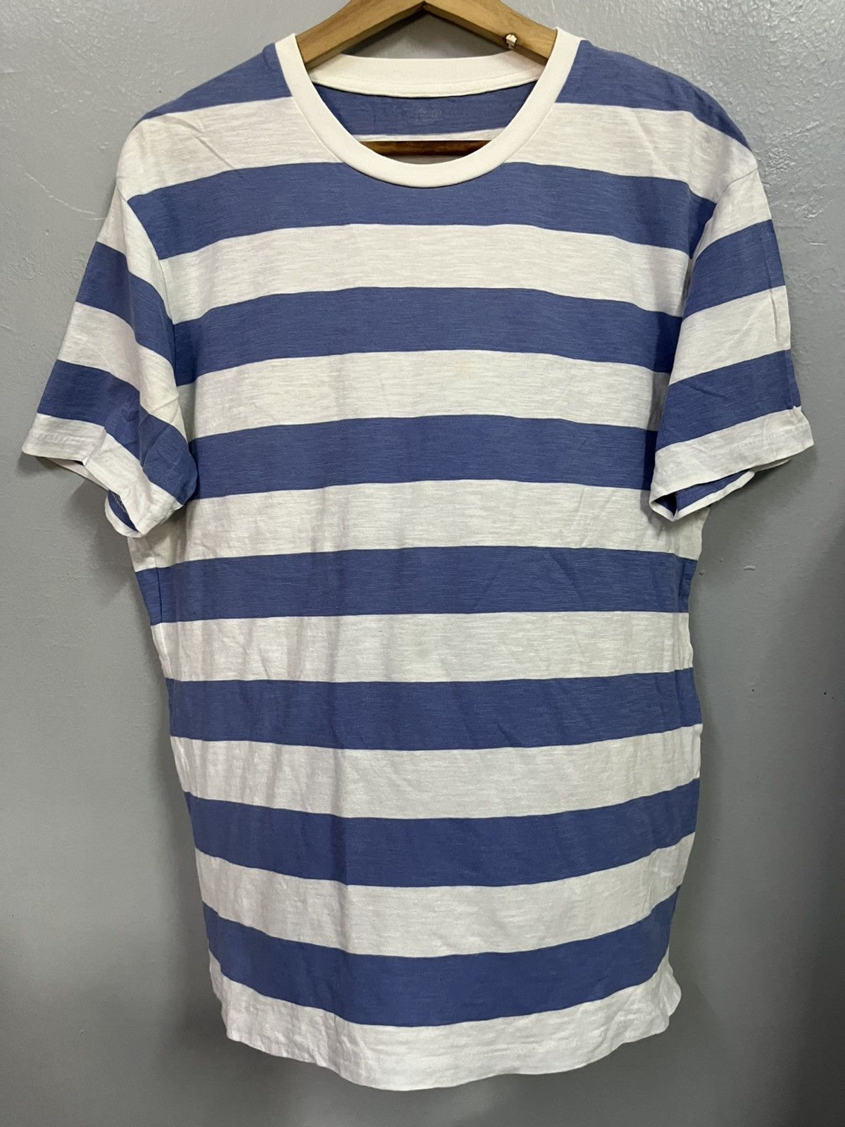 Uniqlo Vintage Single Stitch uniqlo stripe tee Size US M / EU 48-50 / 2 - 1 Thumbnail