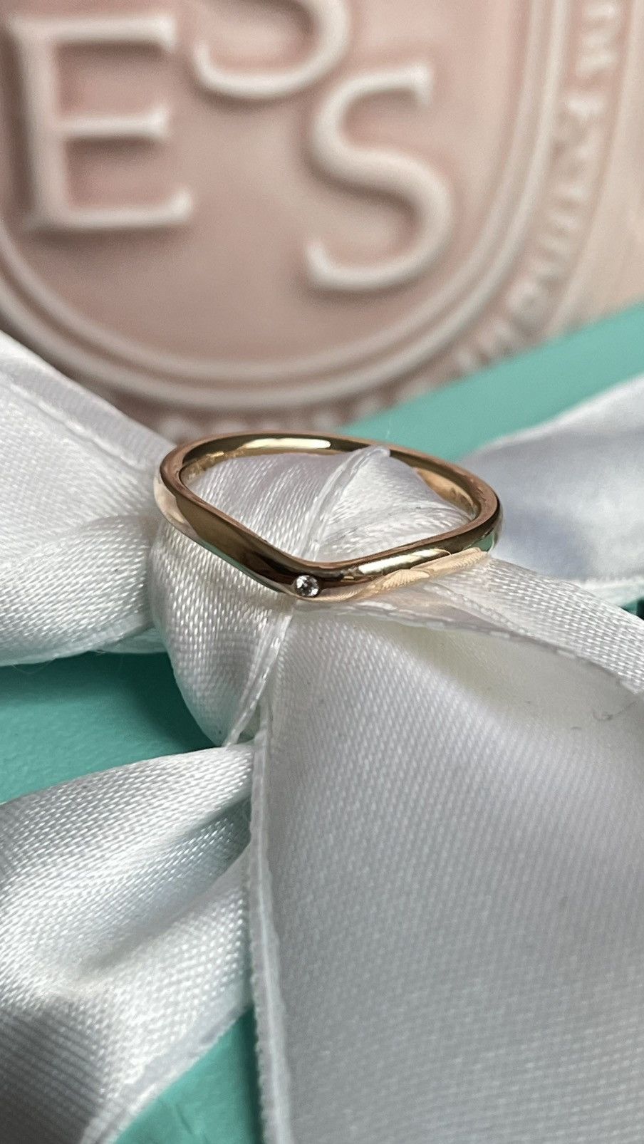 Tiffany & Co. Tiffany & Co. Elsa Peretti Ring RG 1 Diamond size 5 $1075 Size ONE SIZE - 10 Thumbnail