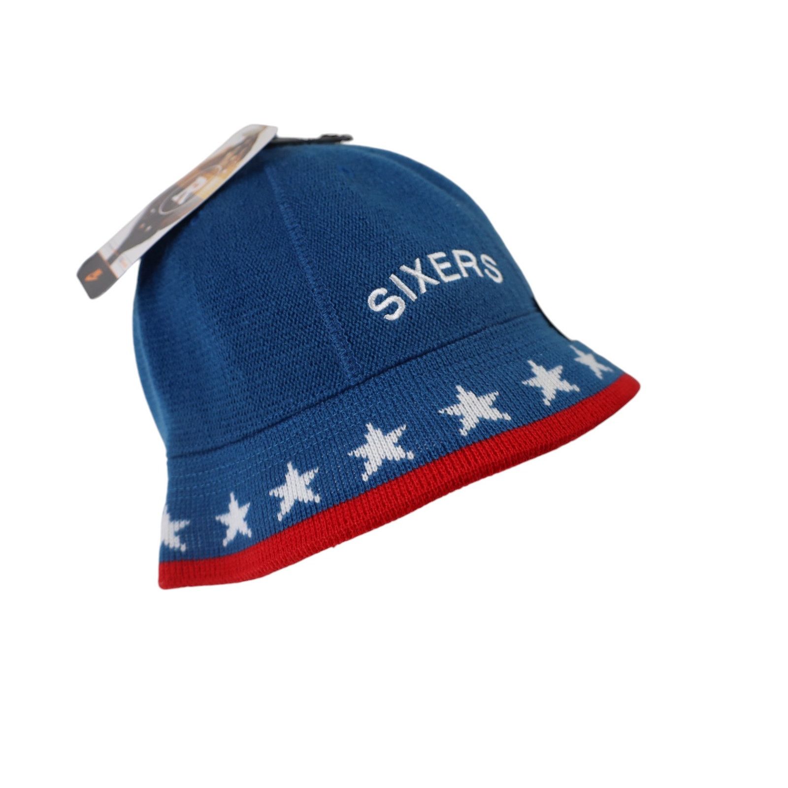 NBA × Nike × Vintage NWT Vintage Y2k Nike Philadelphia Sixers Rewind Bucket Hat Size ONE SIZE - 2 Thumbnail